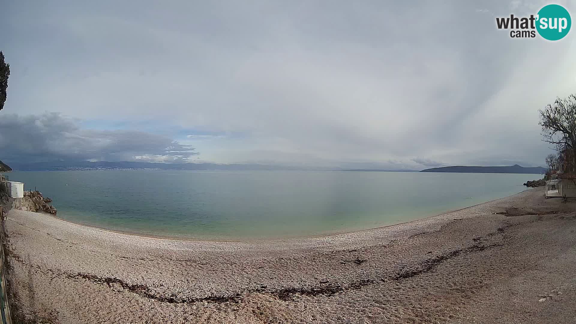 Spletna kamera plaža Sv. Ivan | Mošćenička Draga
