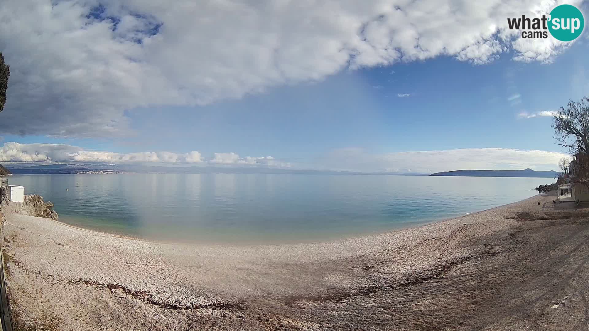Webcam spiaggia Sv. Ivan | Draga di Moschiena