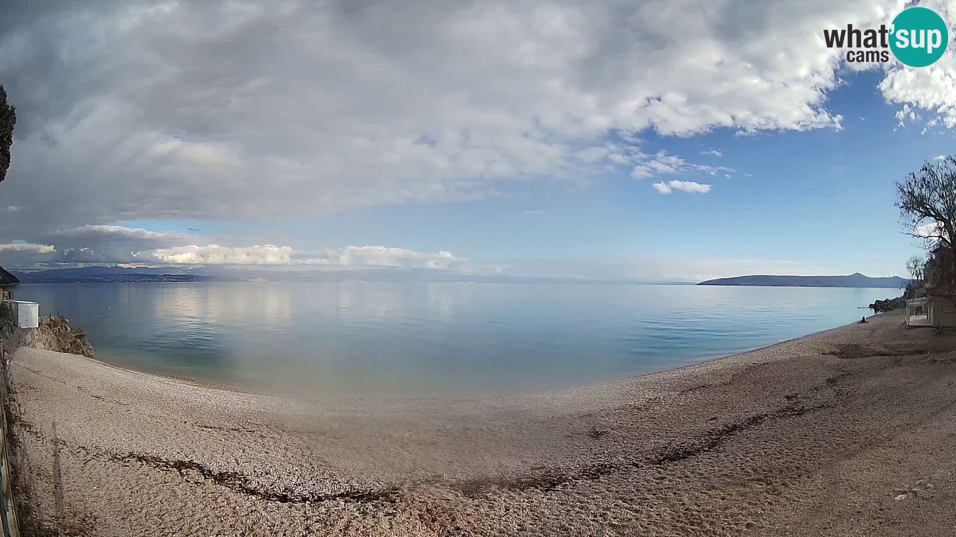 Webcam Sv. Ivan Strand | Mošćenička Draga