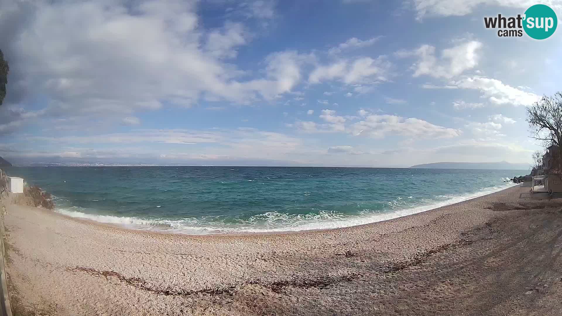 Webcam spiaggia Sv. Ivan | Draga di Moschiena