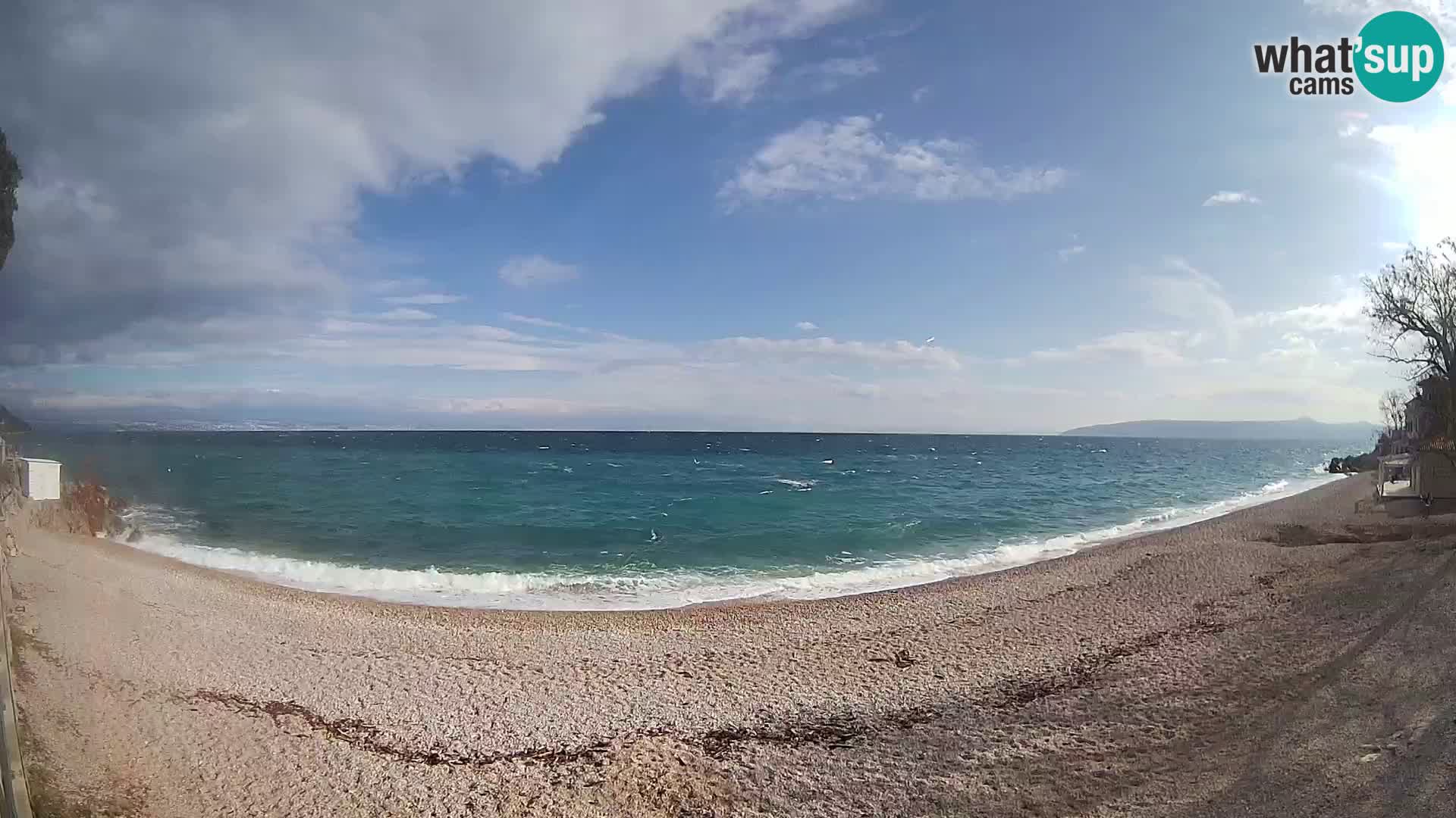 Webcam spiaggia Sv. Ivan | Draga di Moschiena