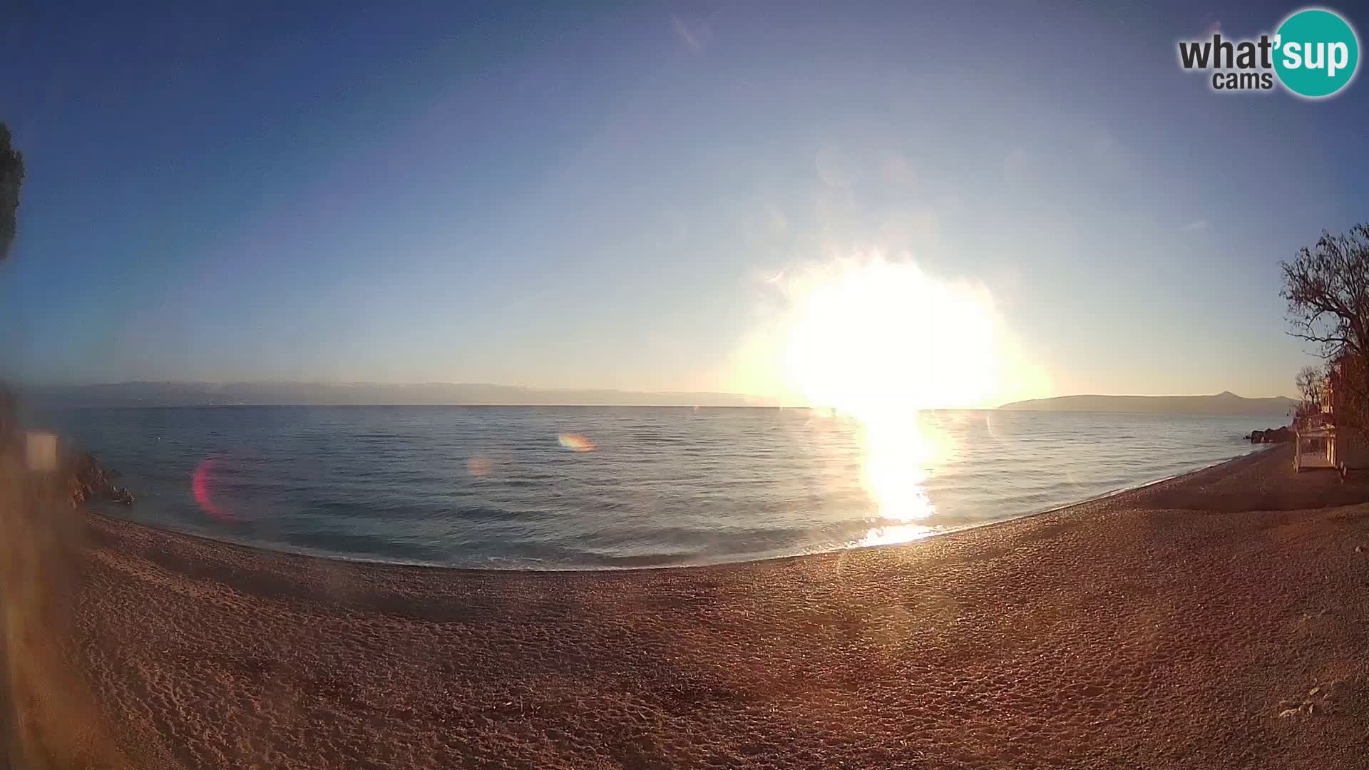 Webcam spiaggia Sv. Ivan | Draga di Moschiena