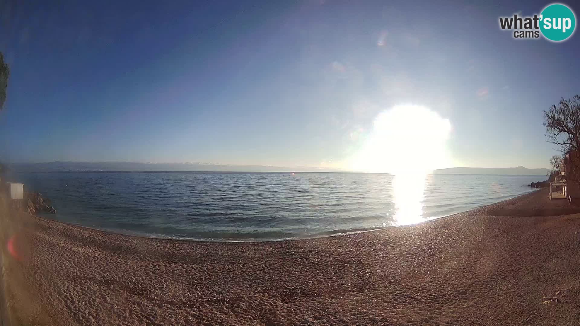 Webcam Sv. Ivan beach | Mošćenička Draga
