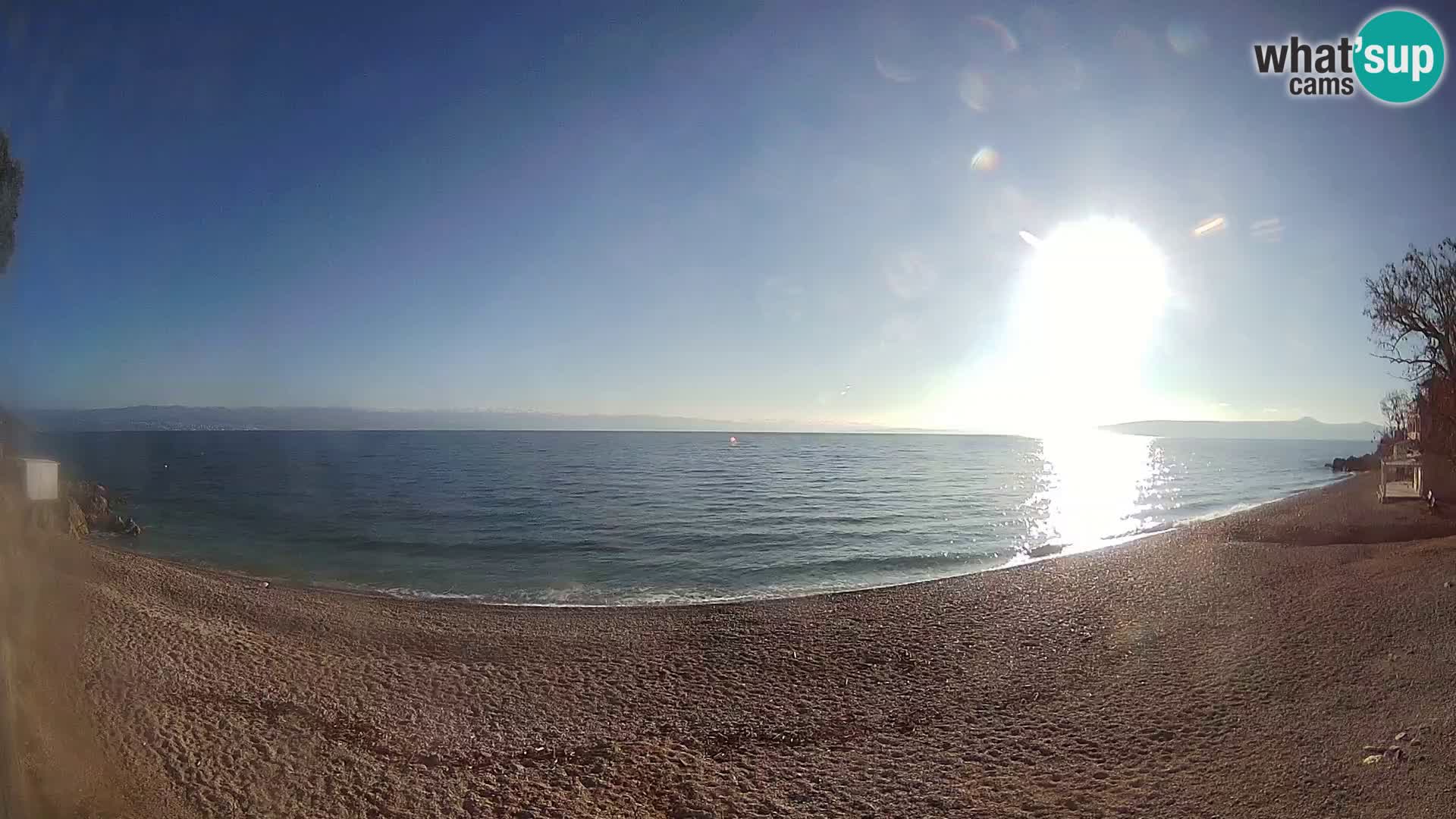 Spletna kamera plaža Sv. Ivan | Mošćenička Draga