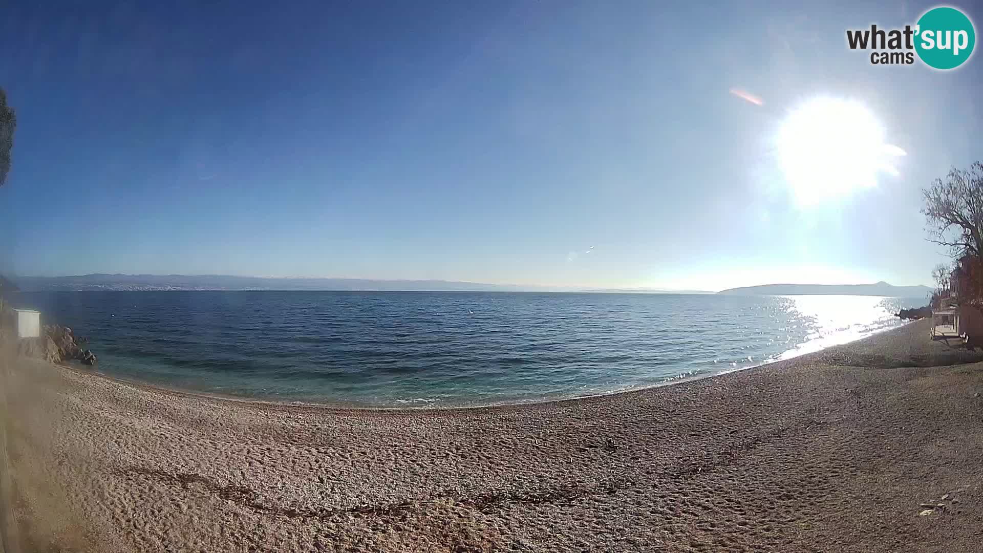 Webcam Sv. Ivan Strand | Mošćenička Draga