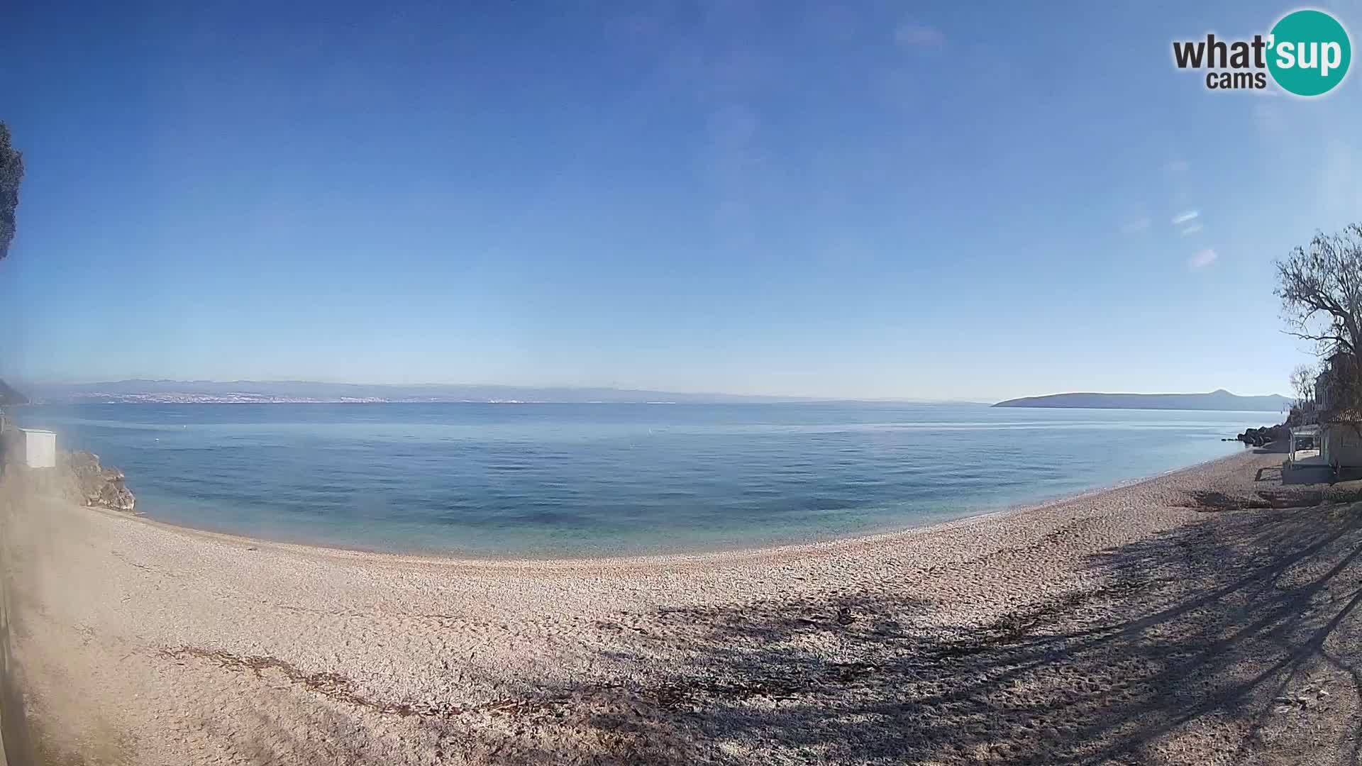Webcam playa Sv. Ivan | Mošćenička Draga