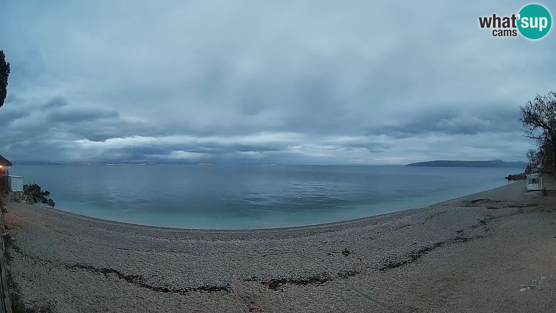 Webcam spiaggia Sv. Ivan | Draga di Moschiena