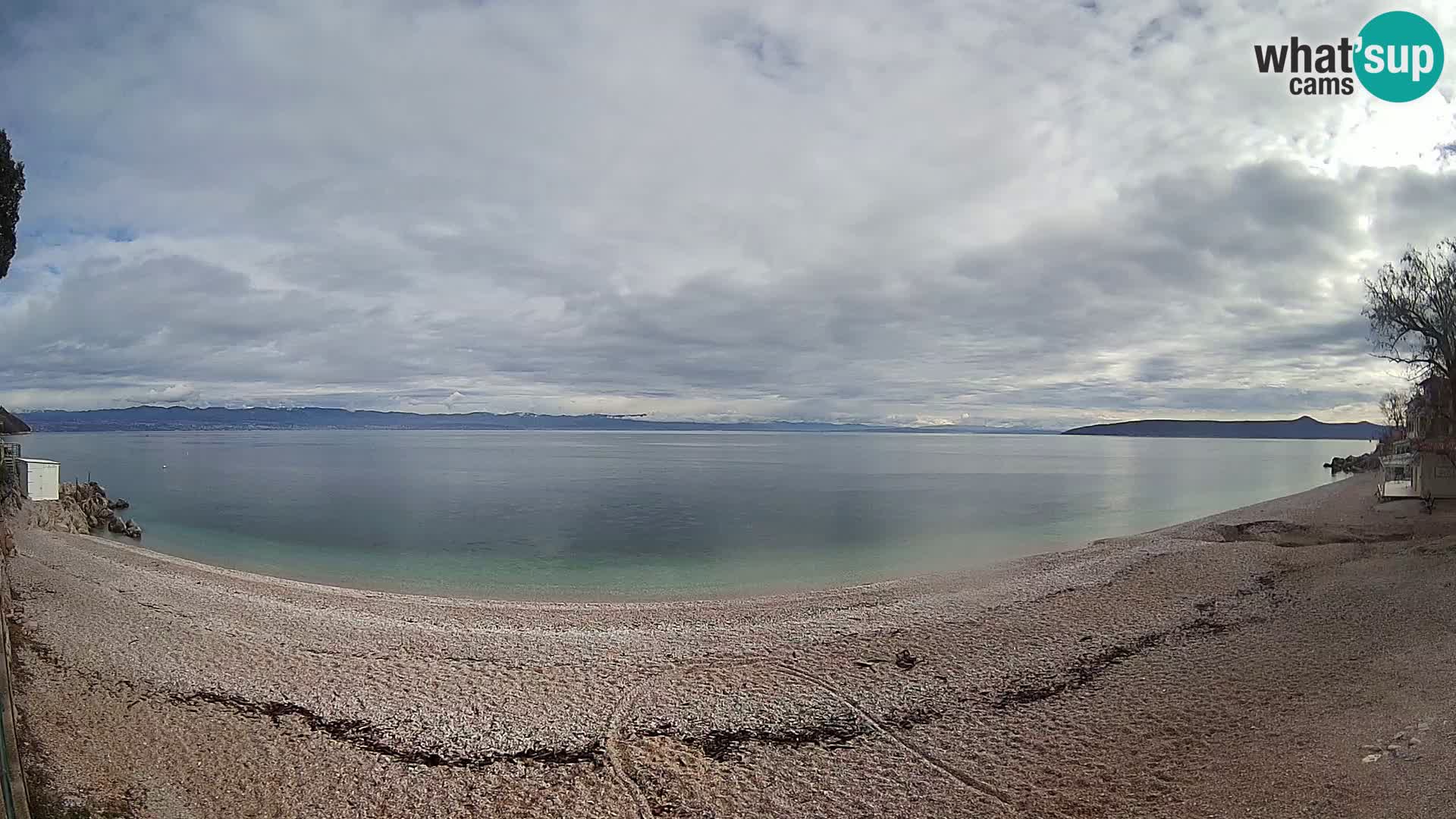 Webcam Sv. Ivan beach | Mošćenička Draga