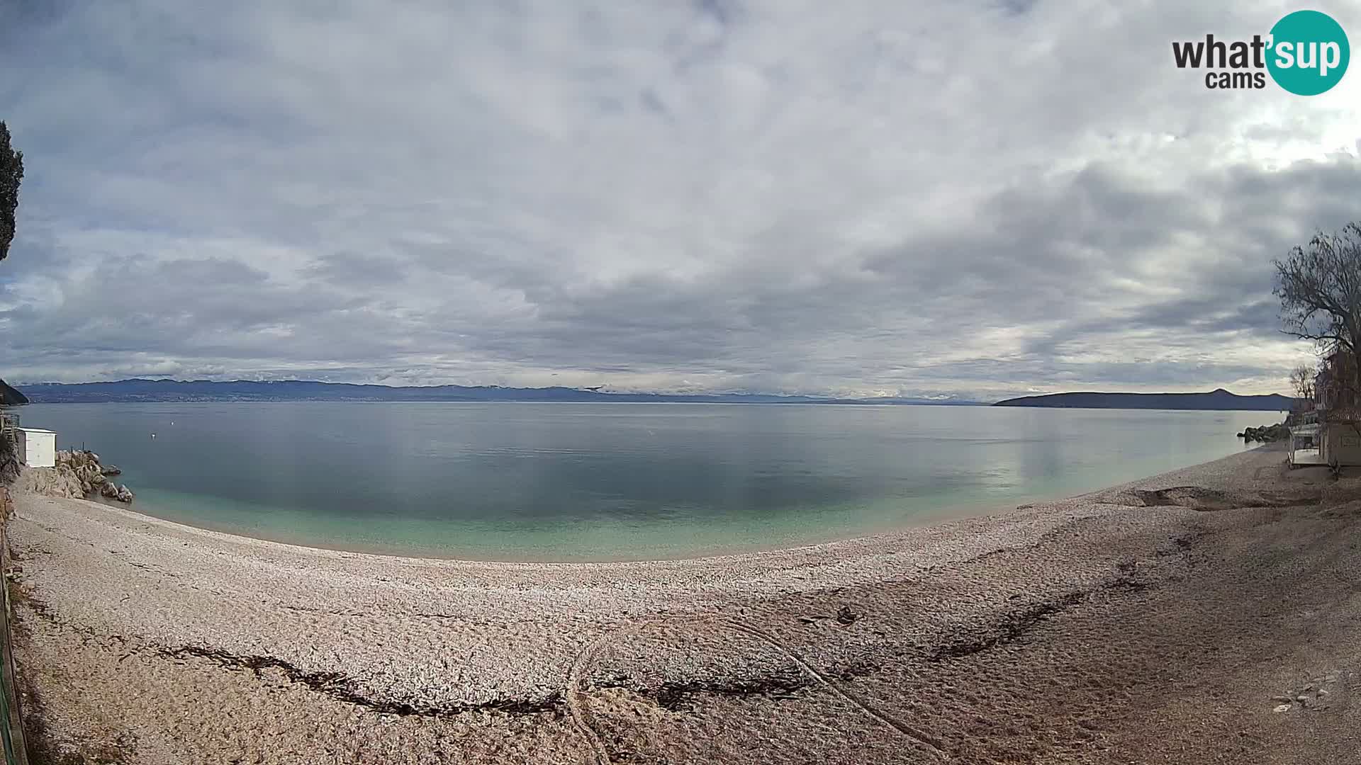 Webcam spiaggia Sv. Ivan | Draga di Moschiena