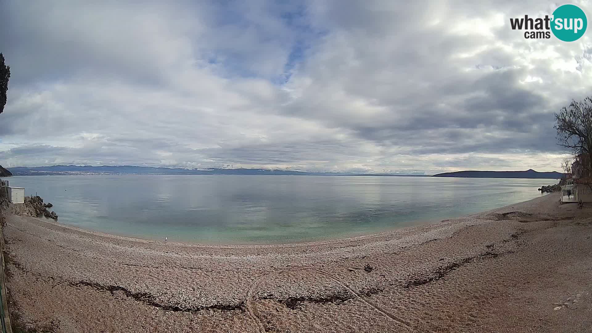 Webcam Sv. Ivan Strand | Mošćenička Draga