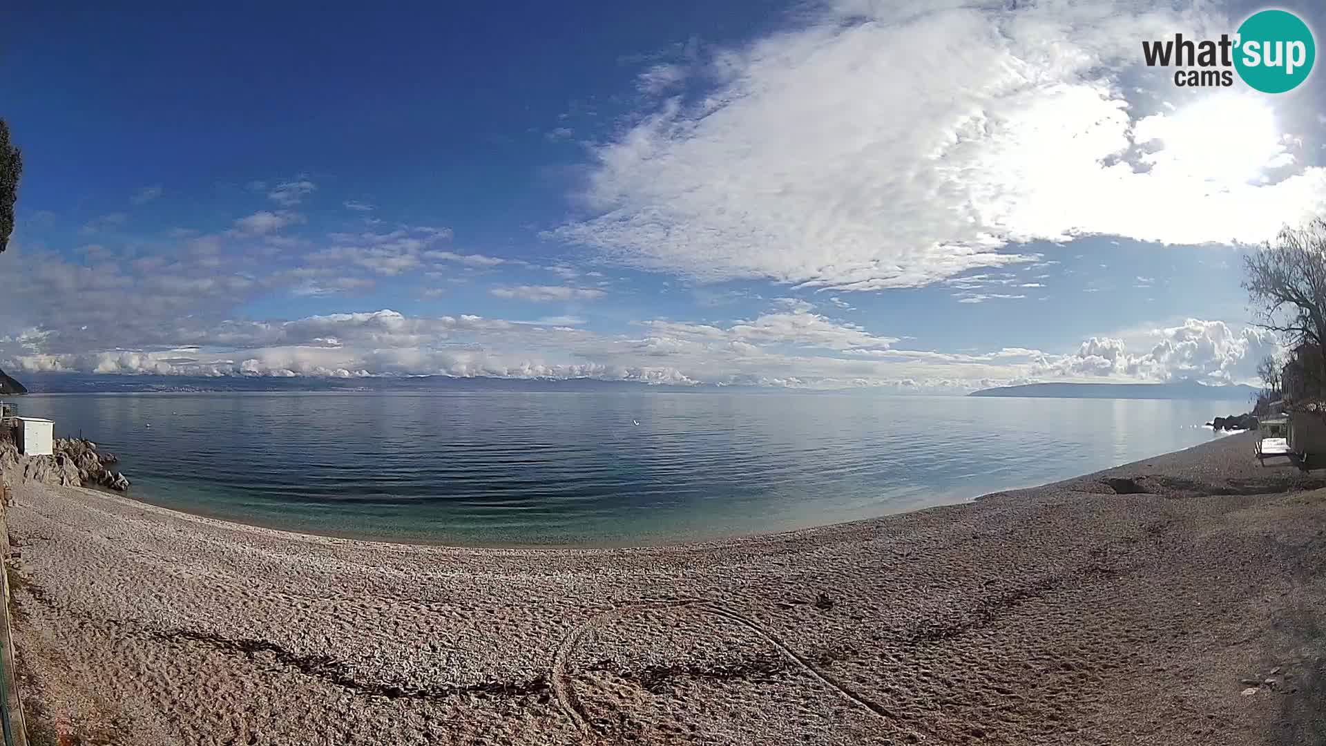 Webcam spiaggia Sv. Ivan | Draga di Moschiena