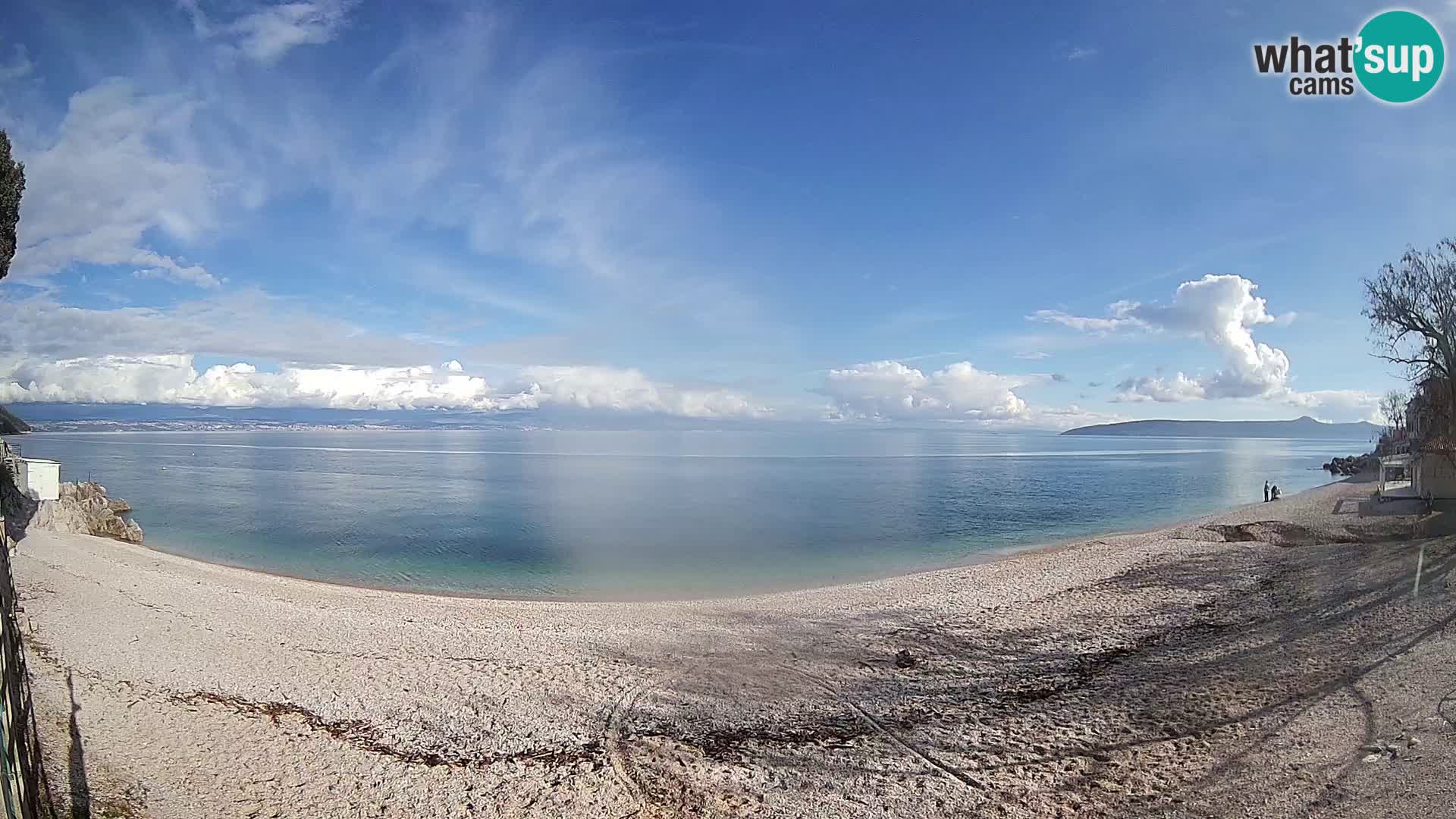 Spletna kamera plaža Sv. Ivan | Mošćenička Draga