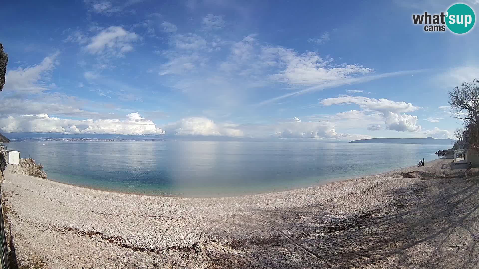Webcam Sv. Ivan beach | Mošćenička Draga