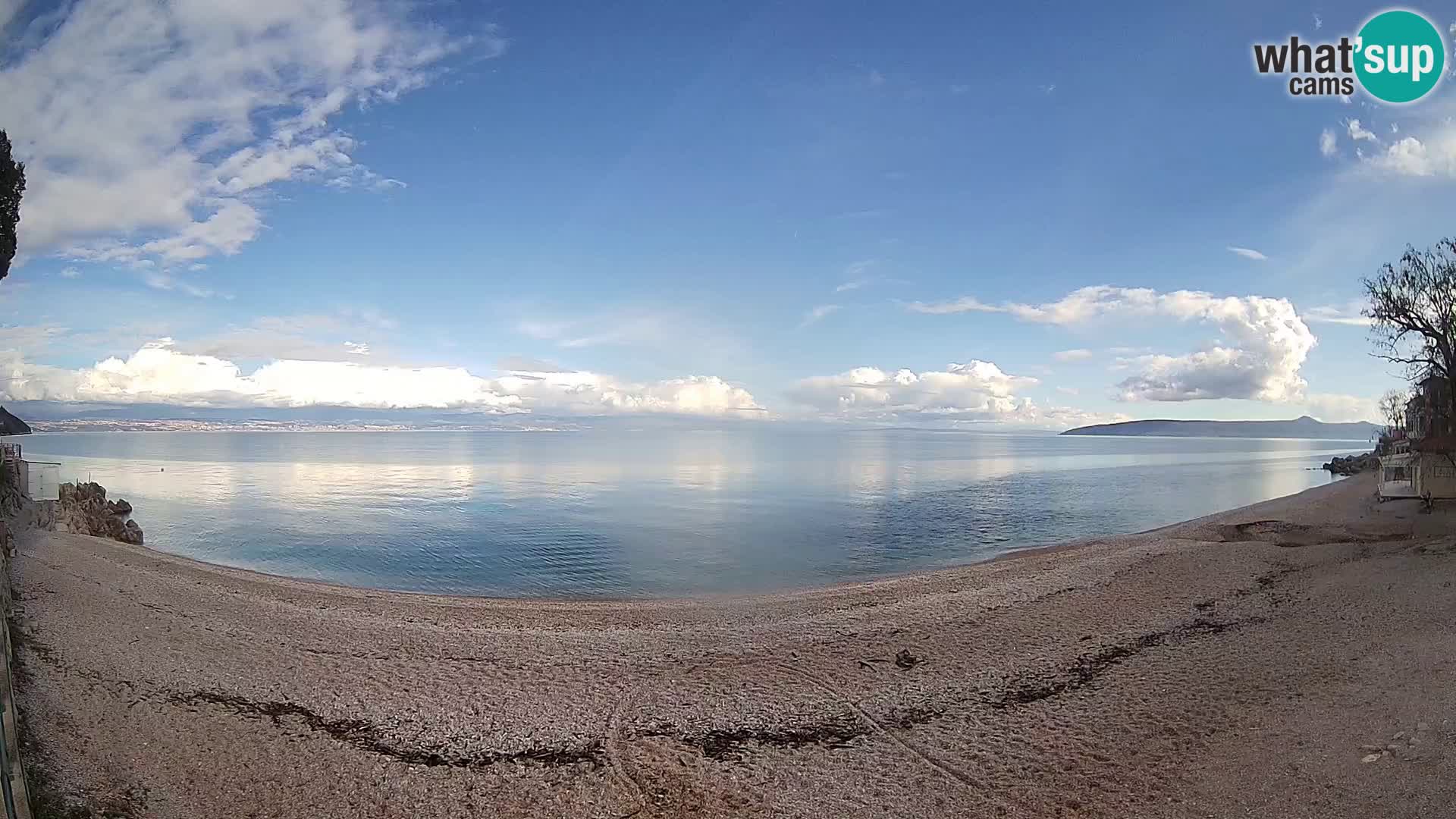 Webcam Sv. Ivan beach | Mošćenička Draga