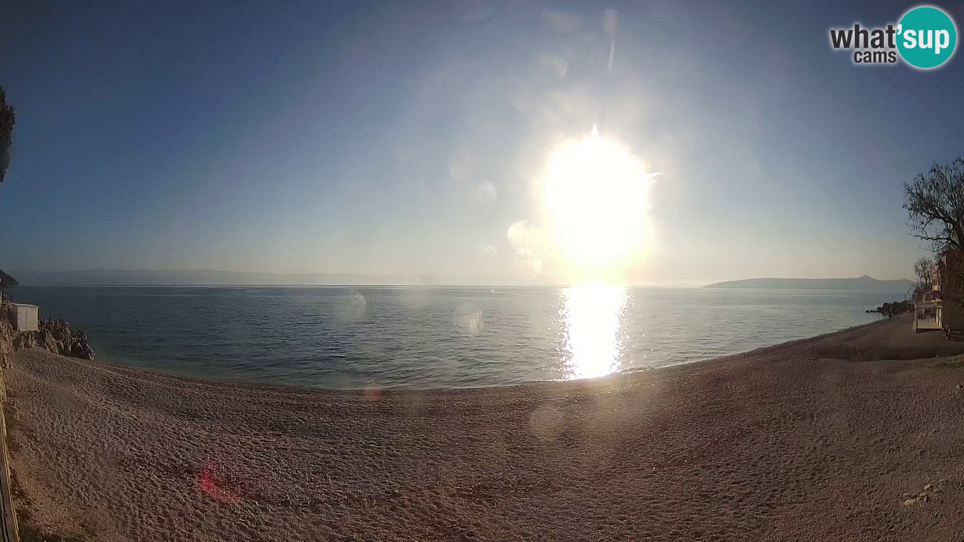 Webcam playa Sv. Ivan | Mošćenička Draga
