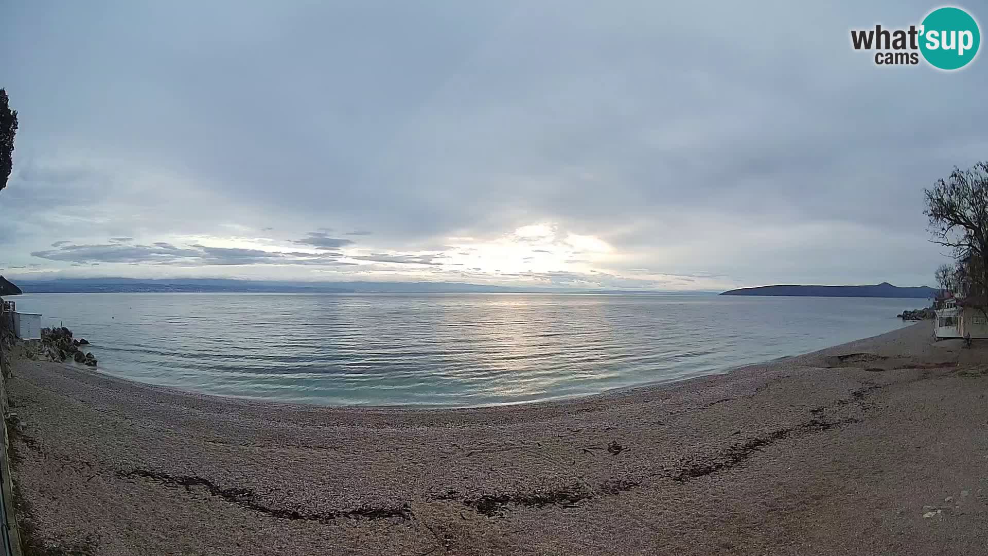 Webcam Sv. Ivan beach | Mošćenička Draga