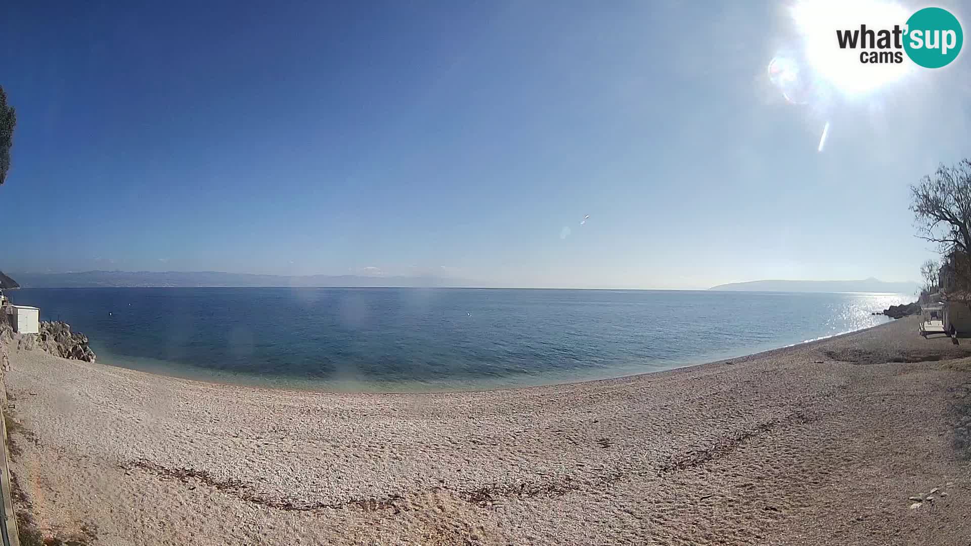 Livecam plage Sv. Ivan | Mošćenička Draga