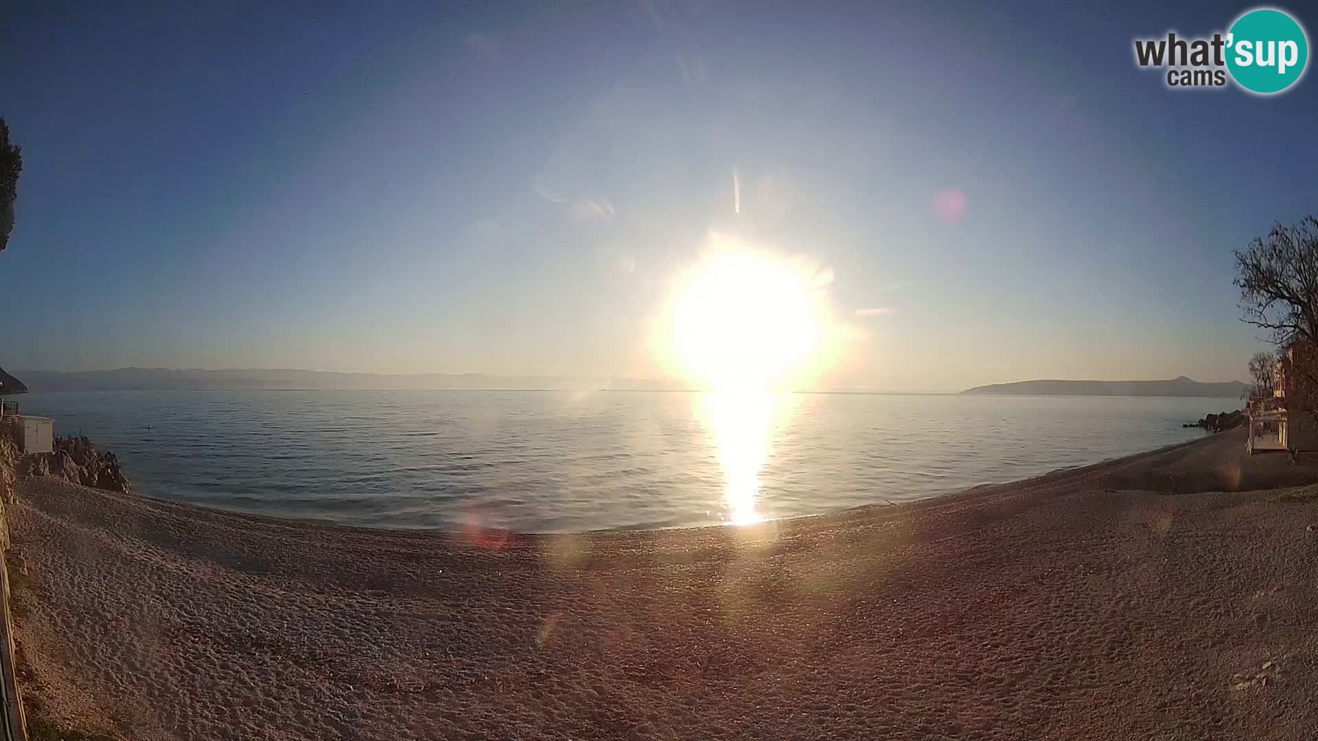 Webcam Sv. Ivan Strand | Mošćenička Draga