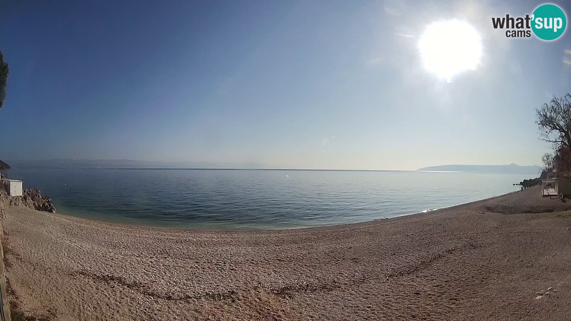 Webcam spiaggia Sv. Ivan | Draga di Moschiena