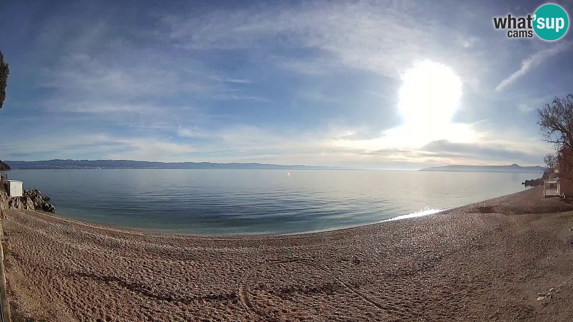 Webcam playa Sv. Ivan | Mošćenička Draga