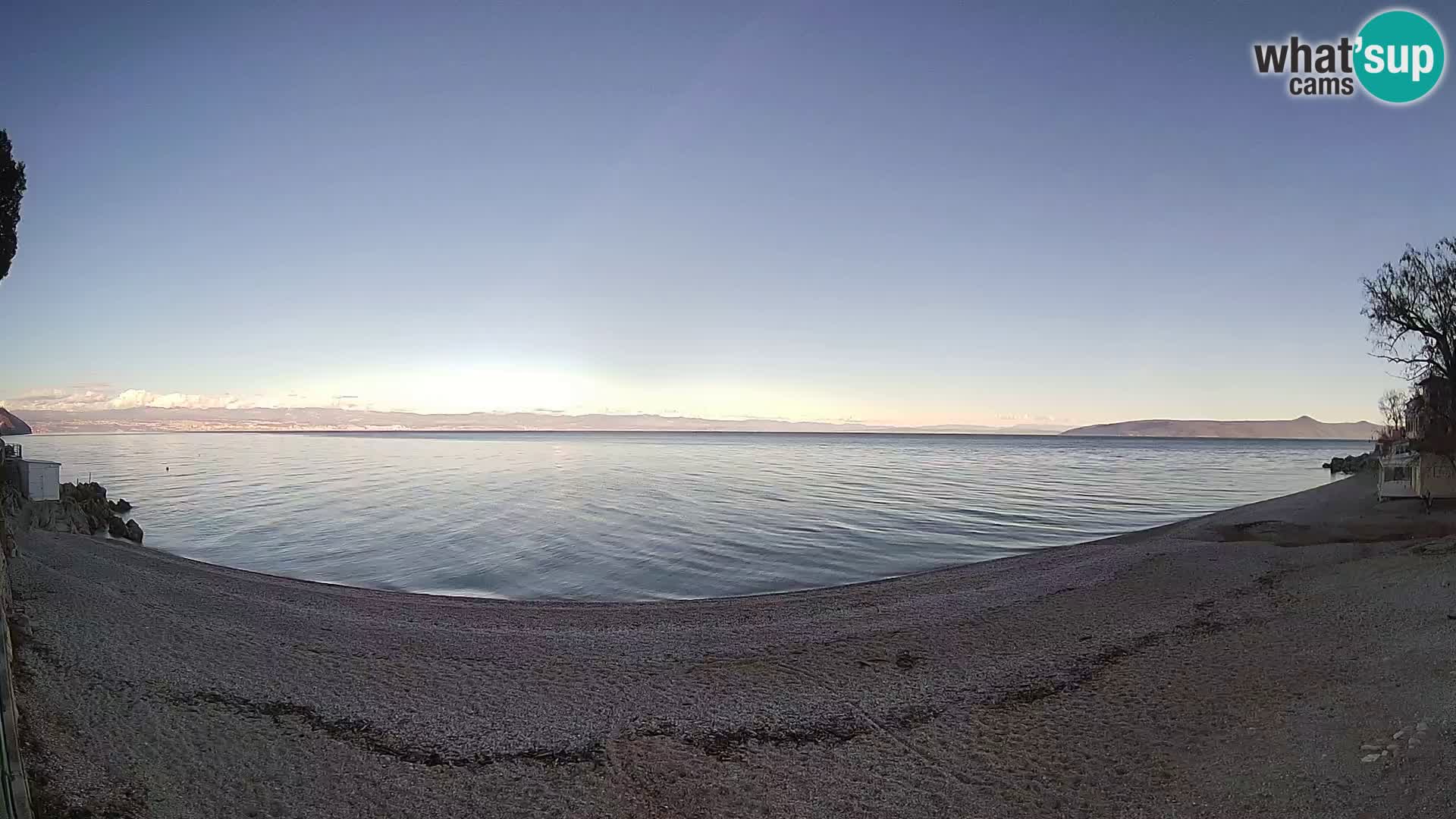 Webcam playa Sv. Ivan | Mošćenička Draga