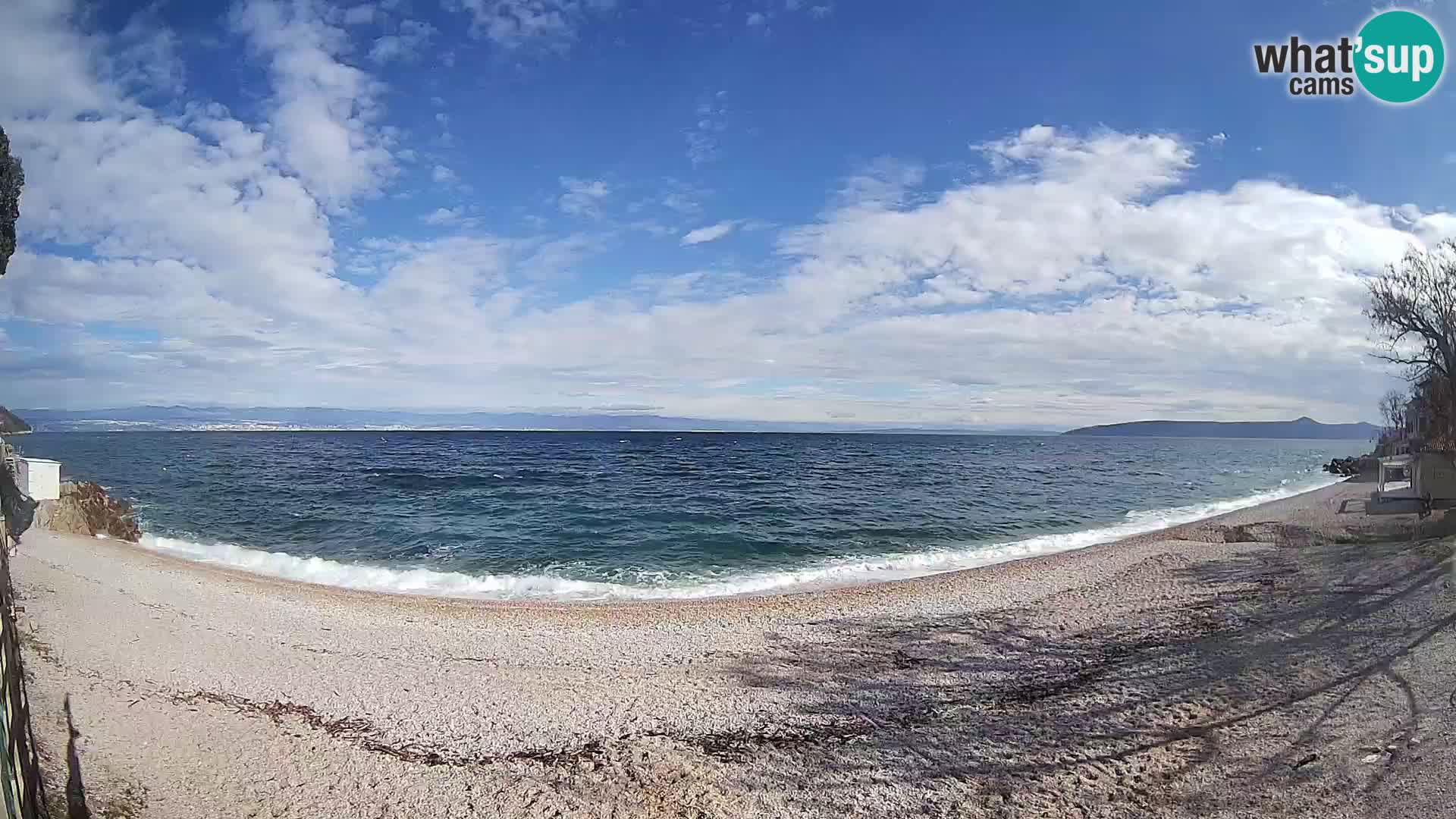 Webcam playa Sv. Ivan | Mošćenička Draga