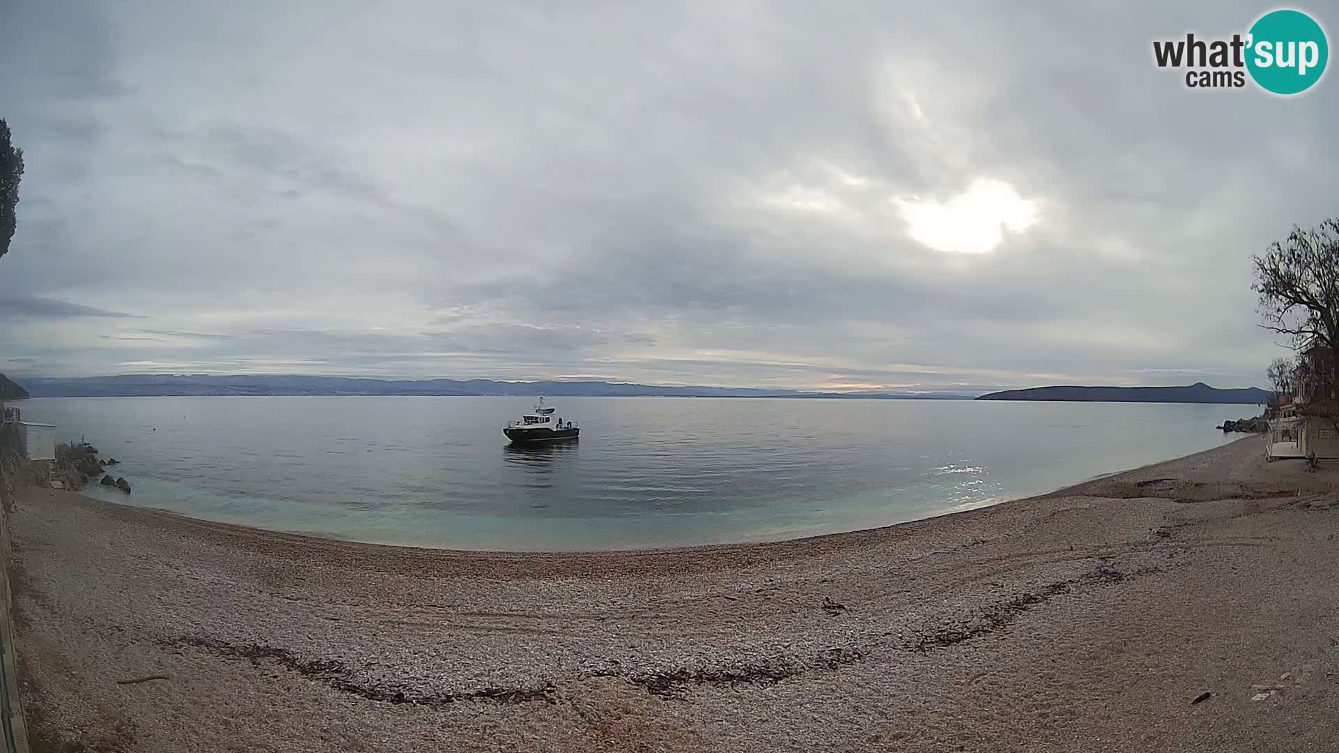 Webcam spiaggia Sv. Ivan | Draga di Moschiena