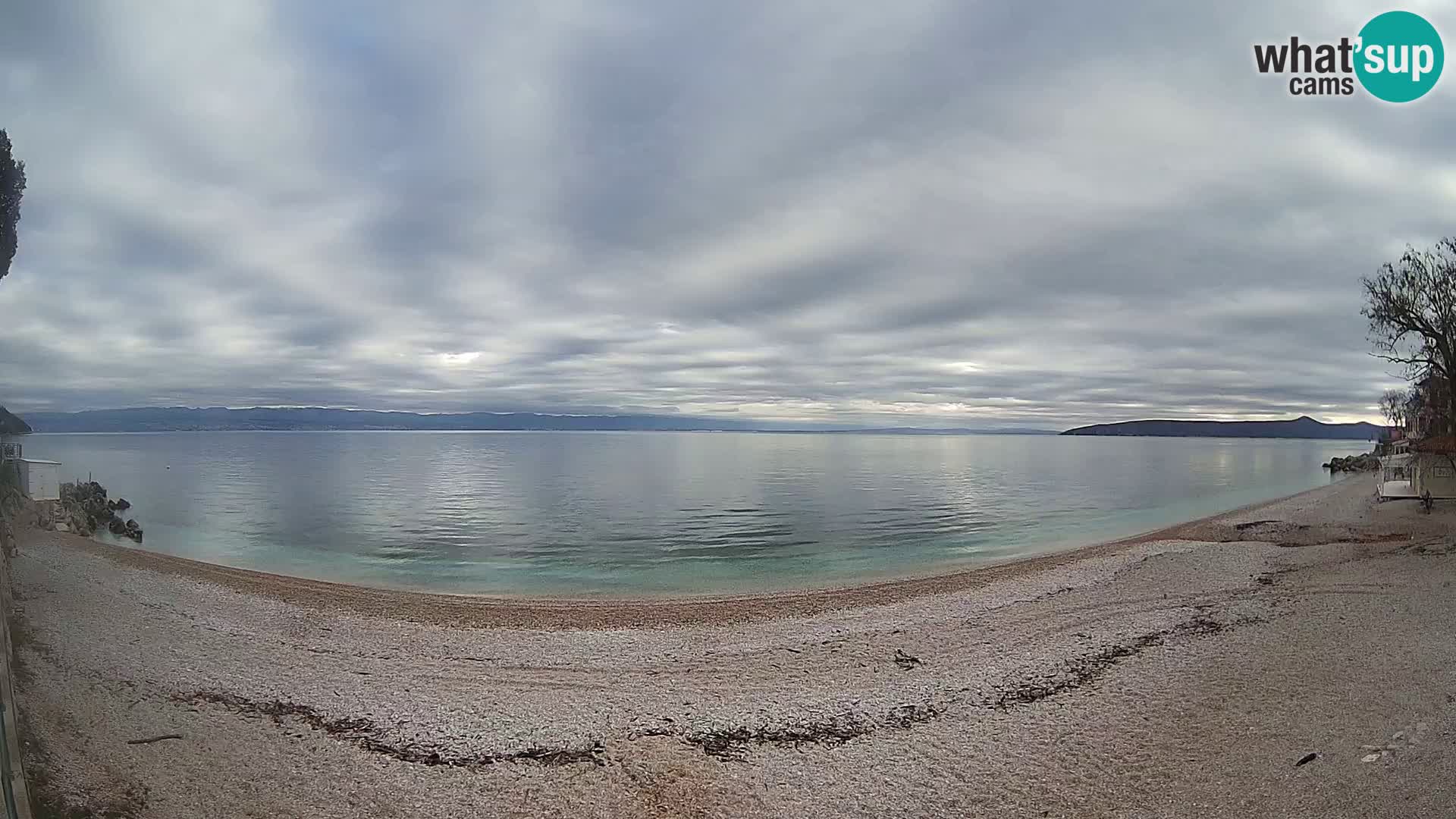 Spletna kamera plaža Sv. Ivan | Mošćenička Draga