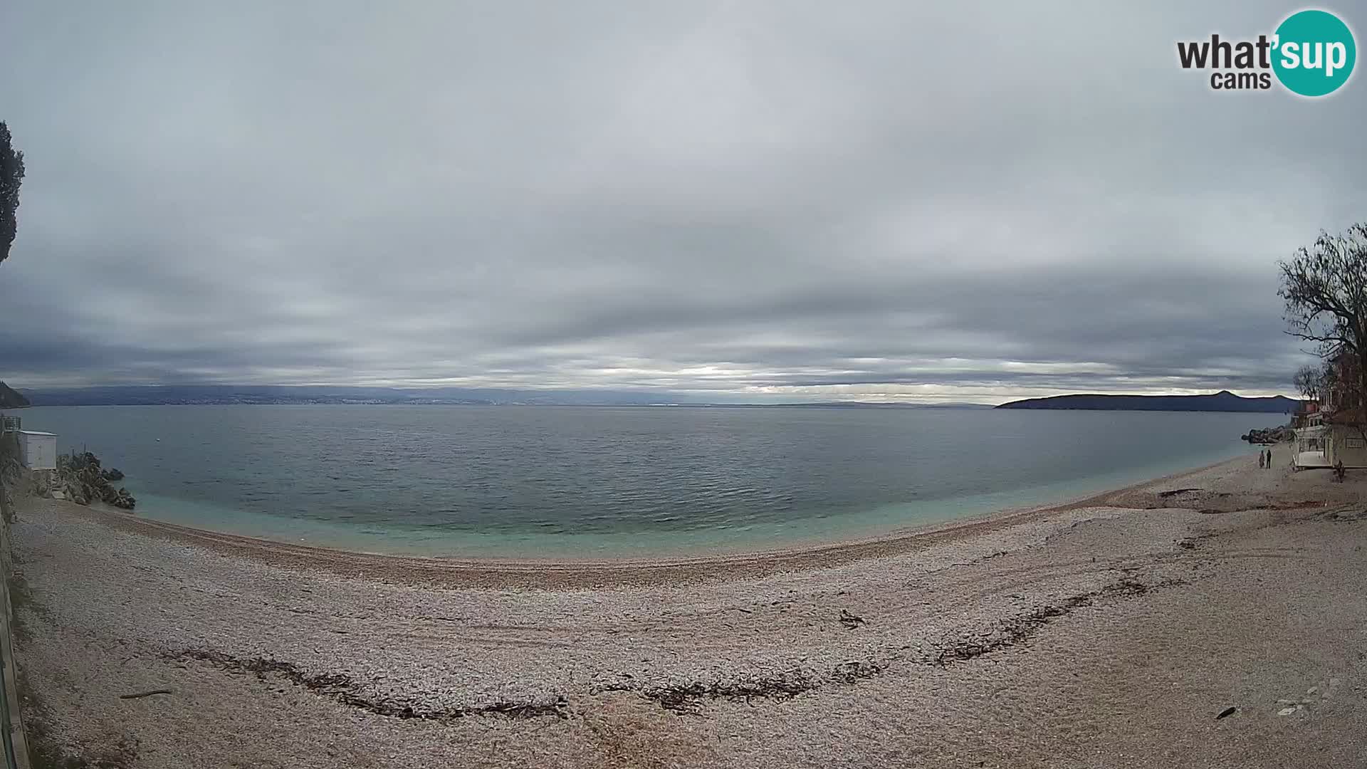 Webcam Sv. Ivan beach | Mošćenička Draga