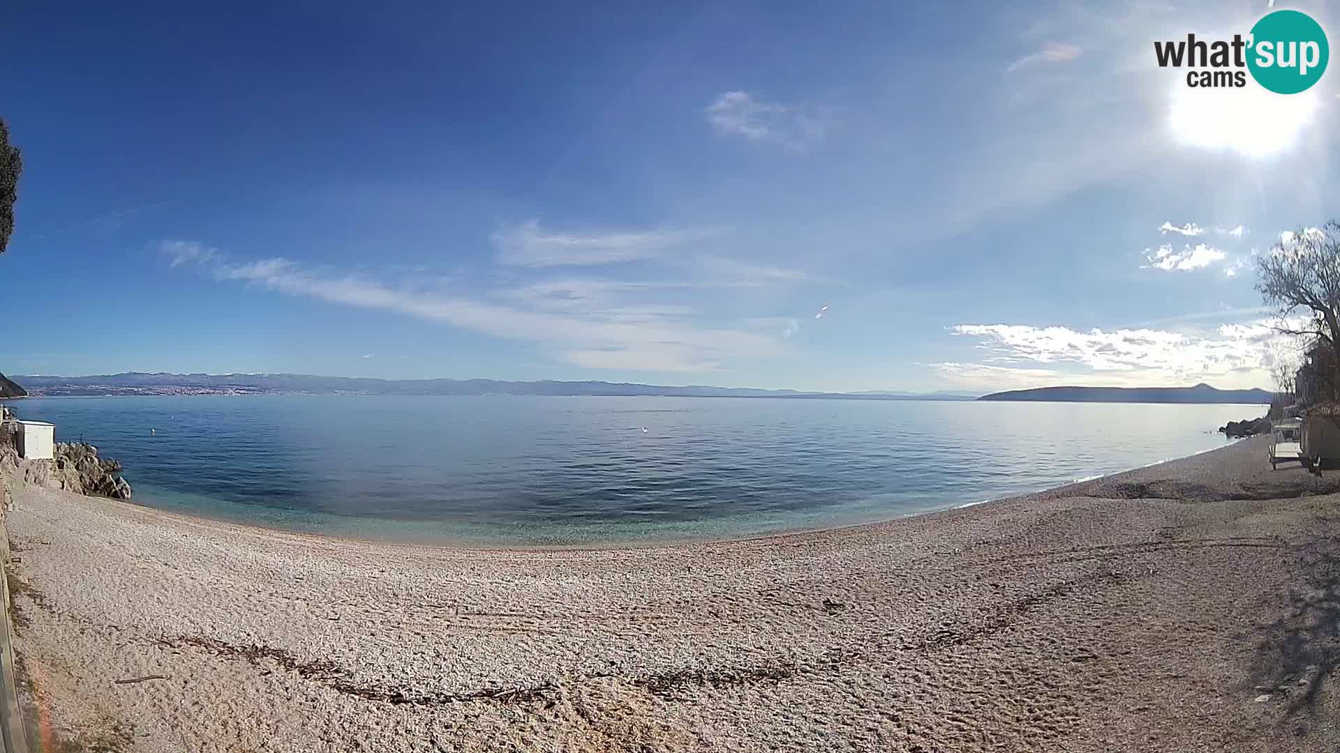 Webcam playa Sv. Ivan | Mošćenička Draga