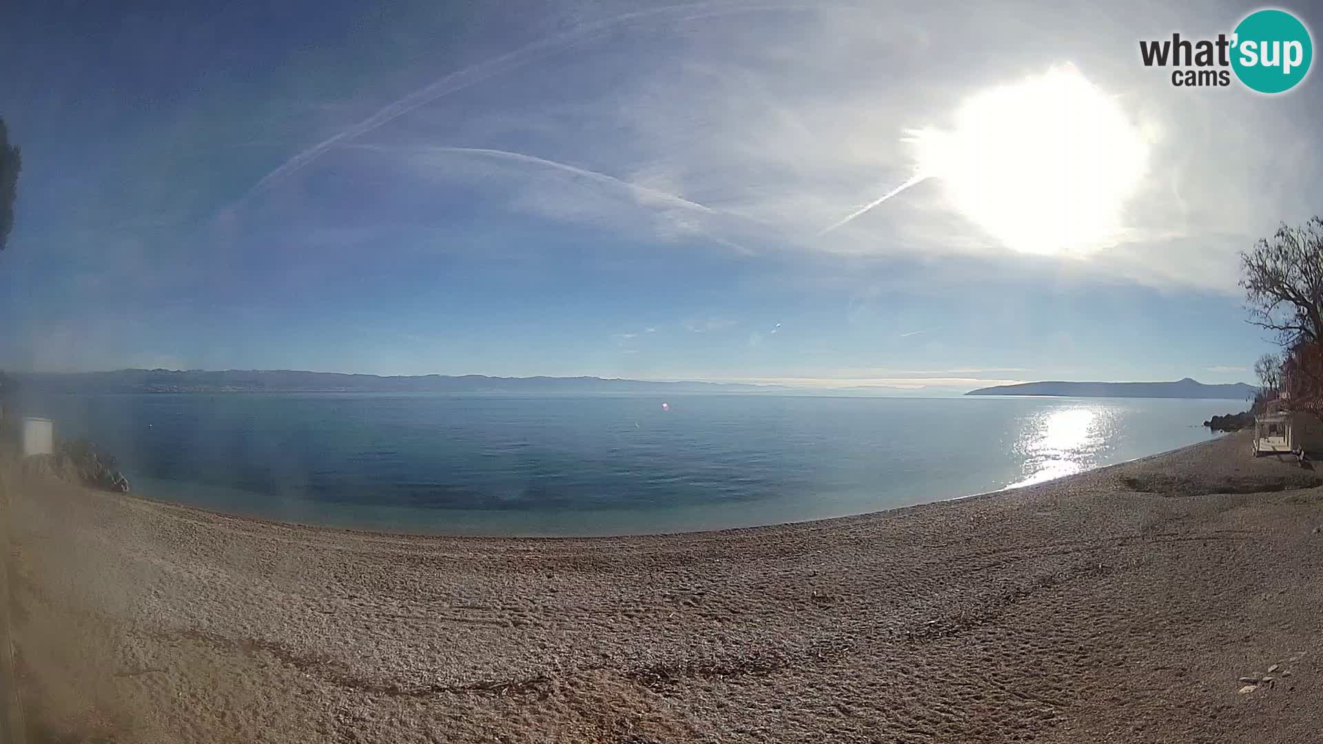 Webcam spiaggia Sv. Ivan | Draga di Moschiena