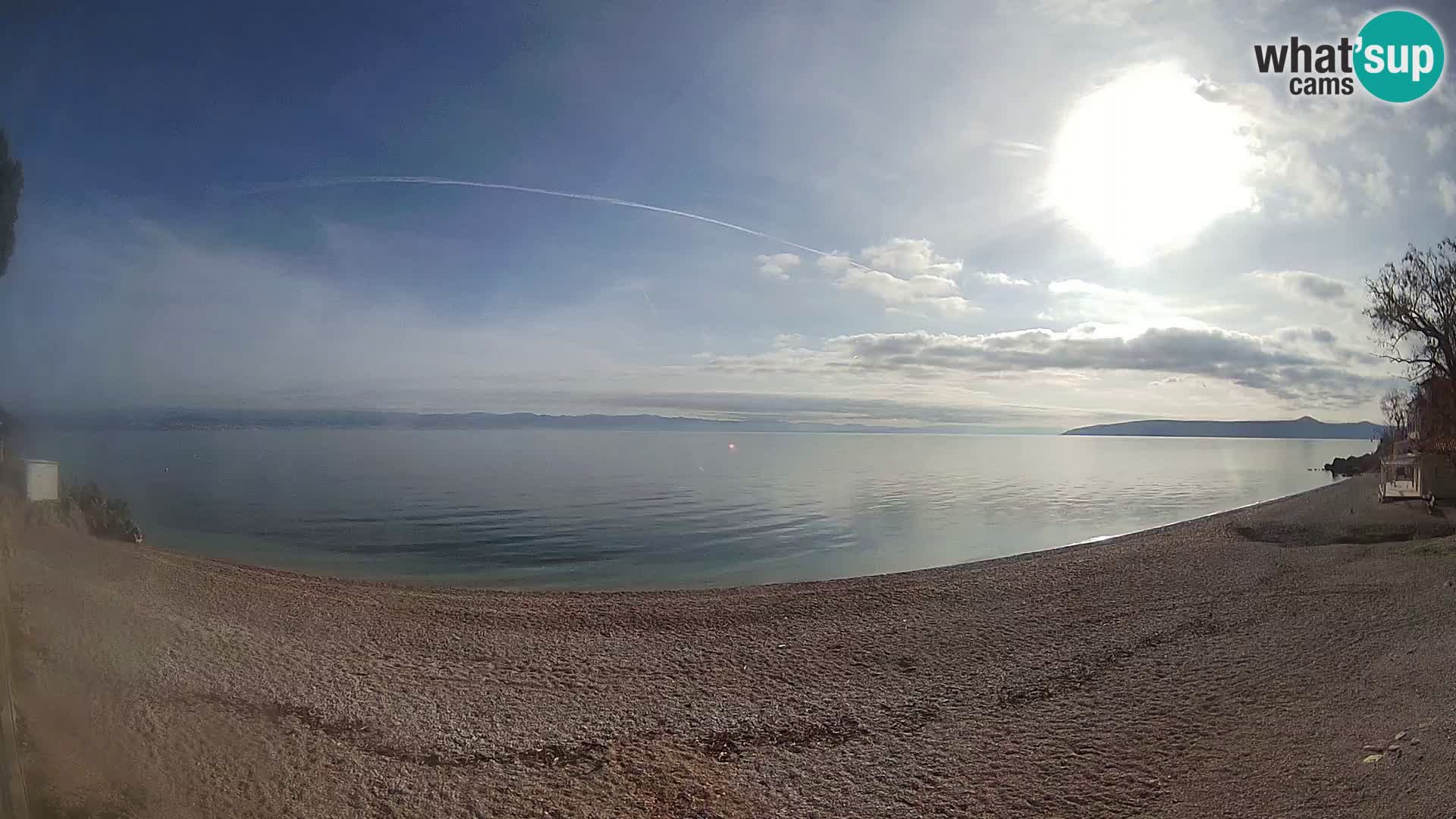 Spletna kamera plaža Sv. Ivan | Mošćenička Draga