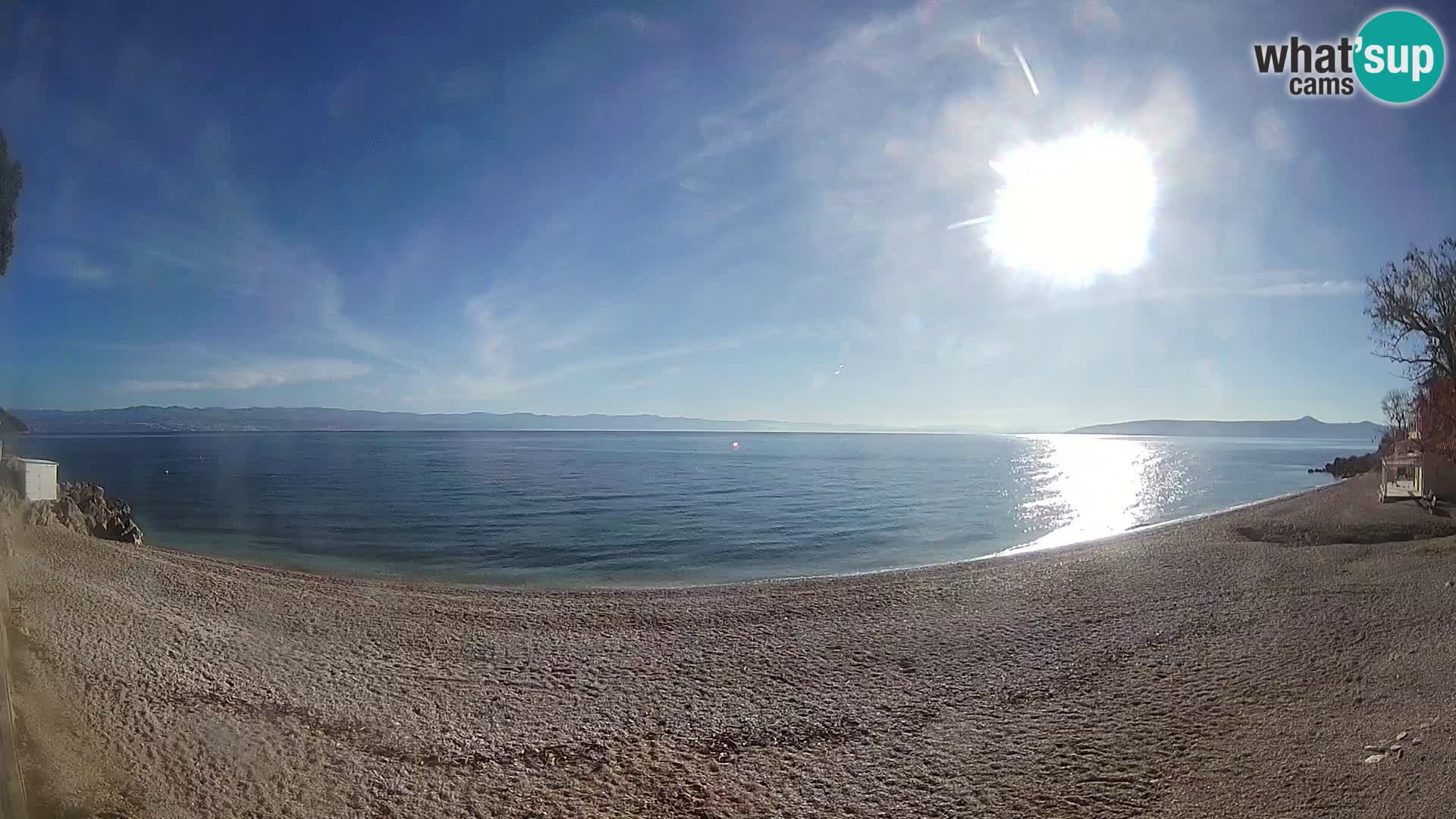 Webcam Sv. Ivan Strand | Mošćenička Draga