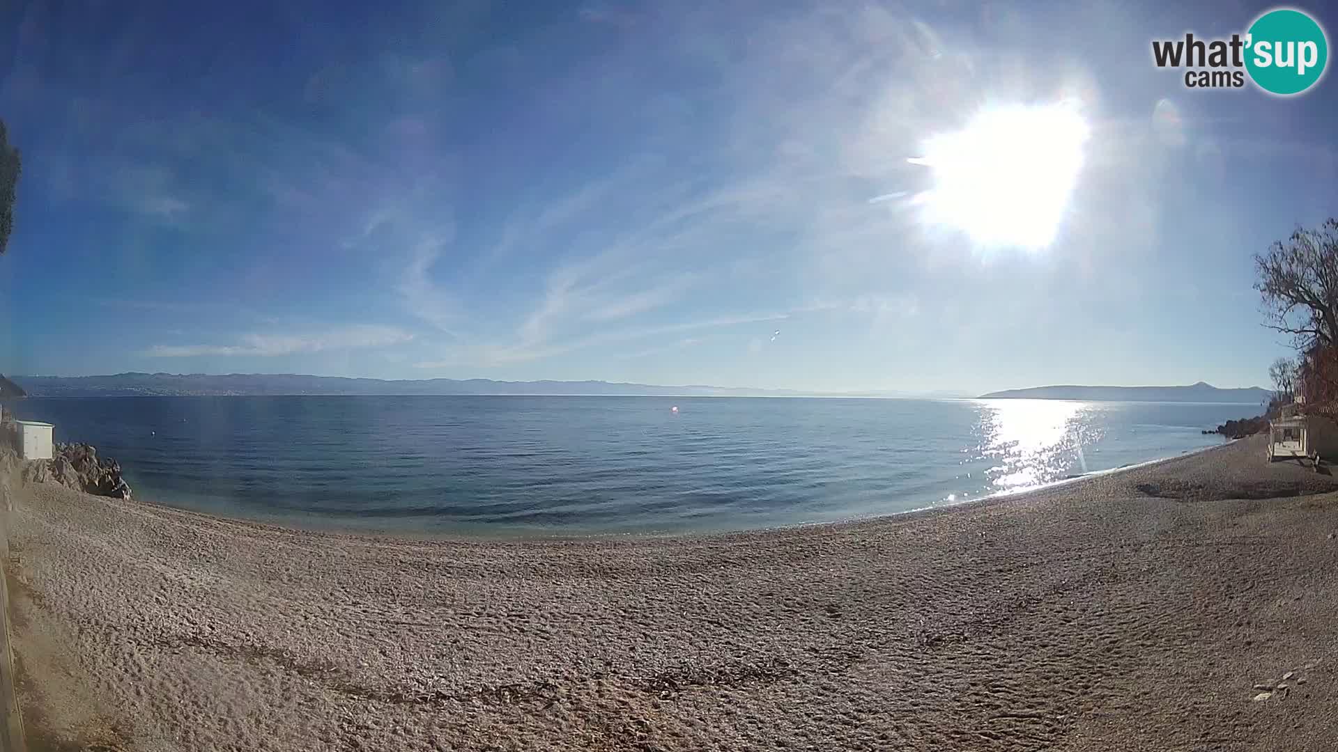 Webcam Sv. Ivan Strand | Mošćenička Draga