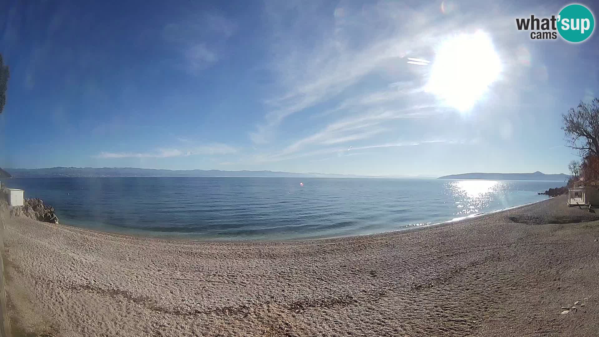 Webcam Sv. Ivan Strand | Mošćenička Draga