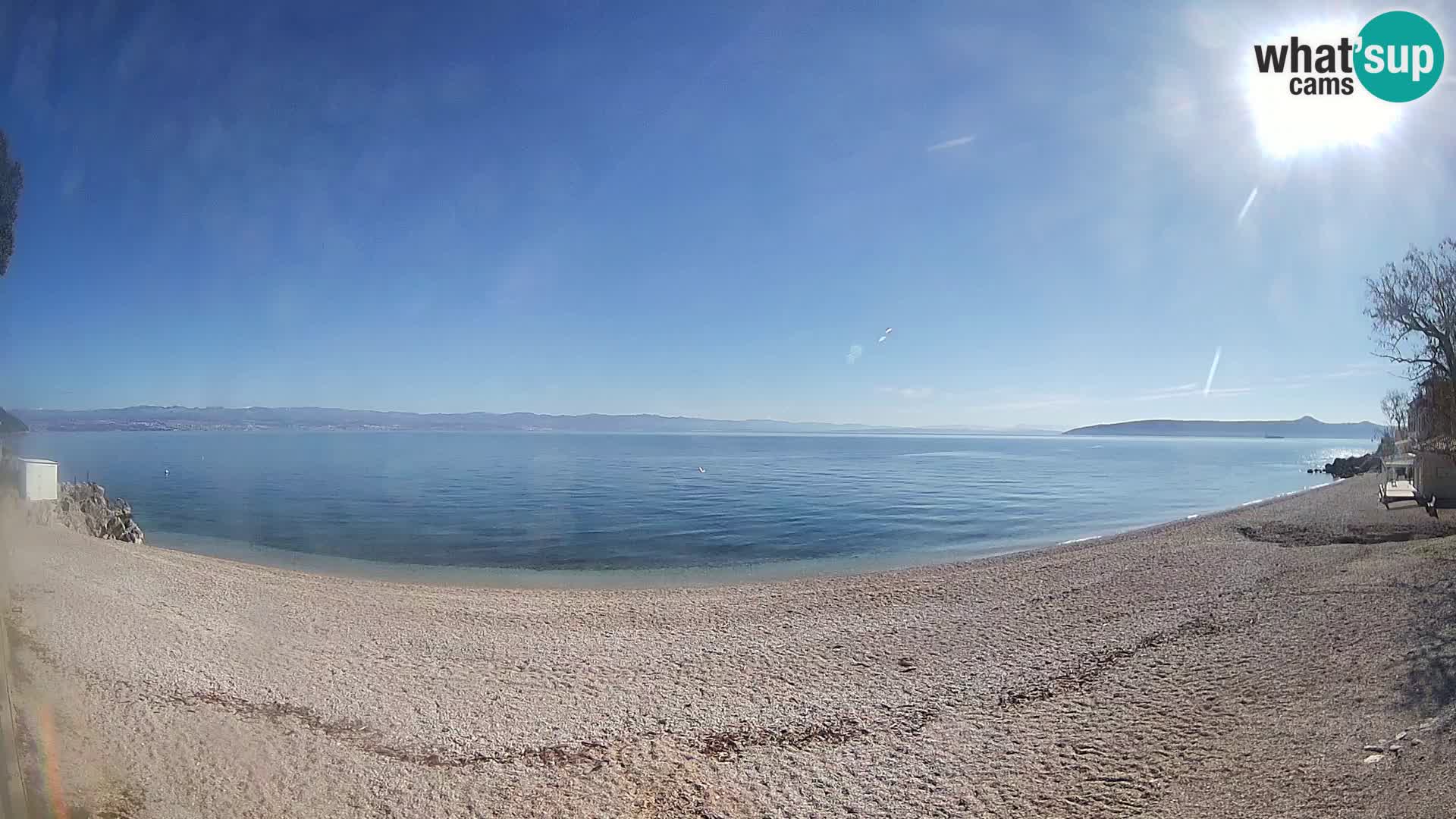 Webcam spiaggia Sv. Ivan | Draga di Moschiena