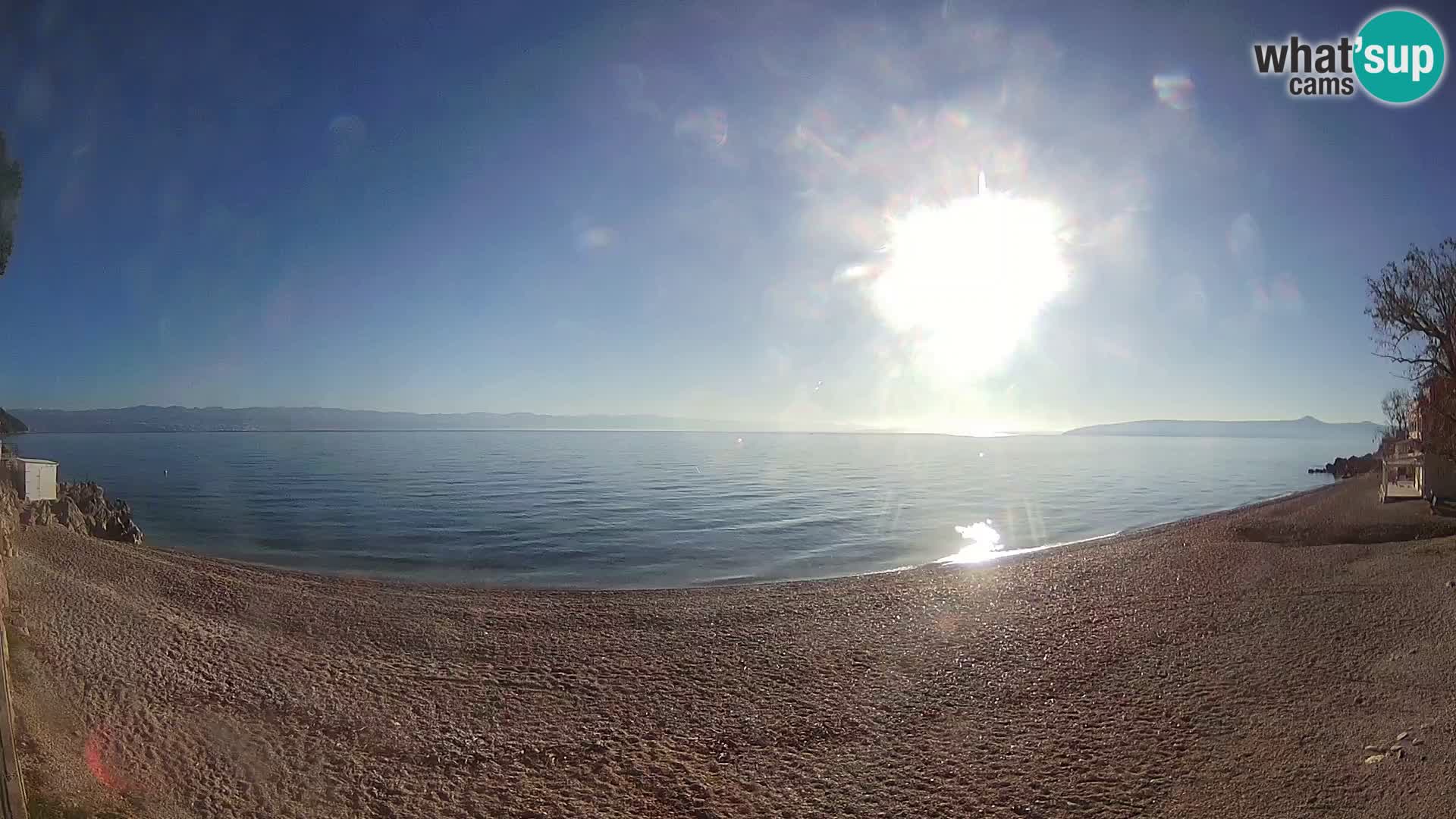 Webcam Sv. Ivan Strand | Mošćenička Draga