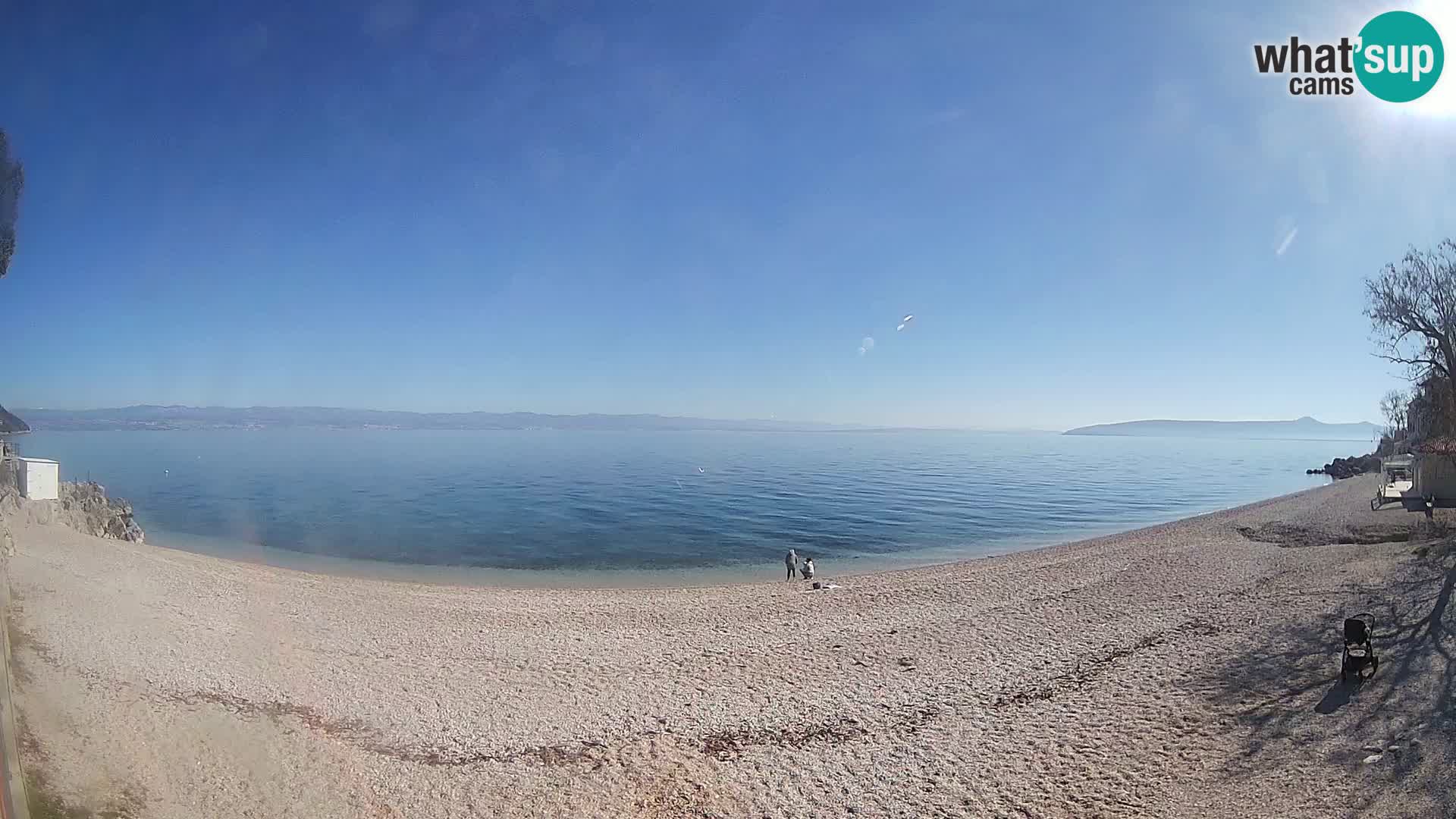 Livecam plage Sv. Ivan | Mošćenička Draga