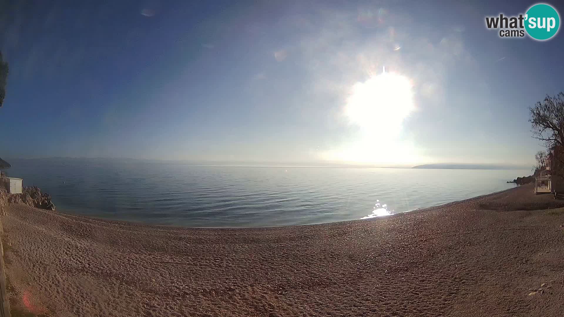 Spletna kamera plaža Sv. Ivan | Mošćenička Draga