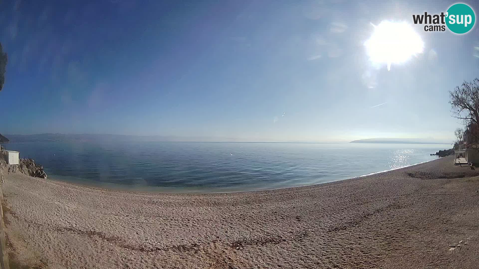 Webcam Sv. Ivan Strand | Mošćenička Draga