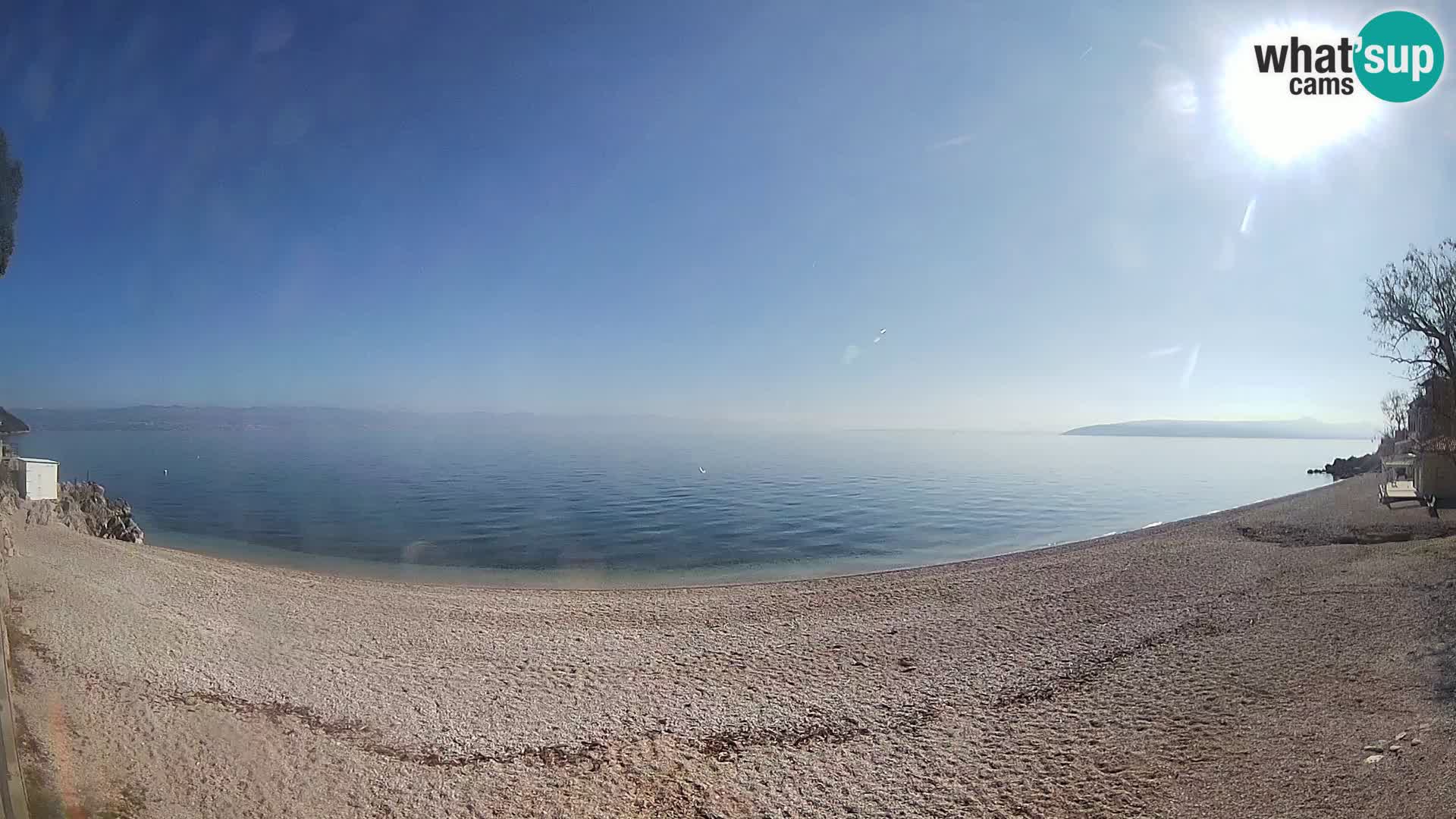 Webcam playa Sv. Ivan | Mošćenička Draga