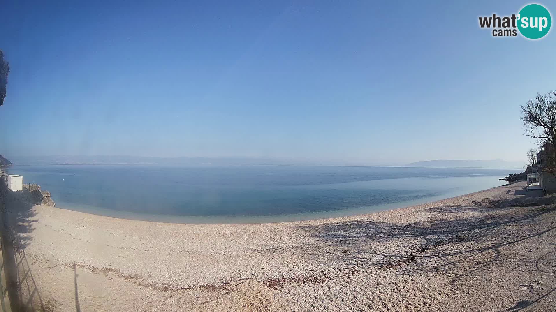 Webcam spiaggia Sv. Ivan | Draga di Moschiena