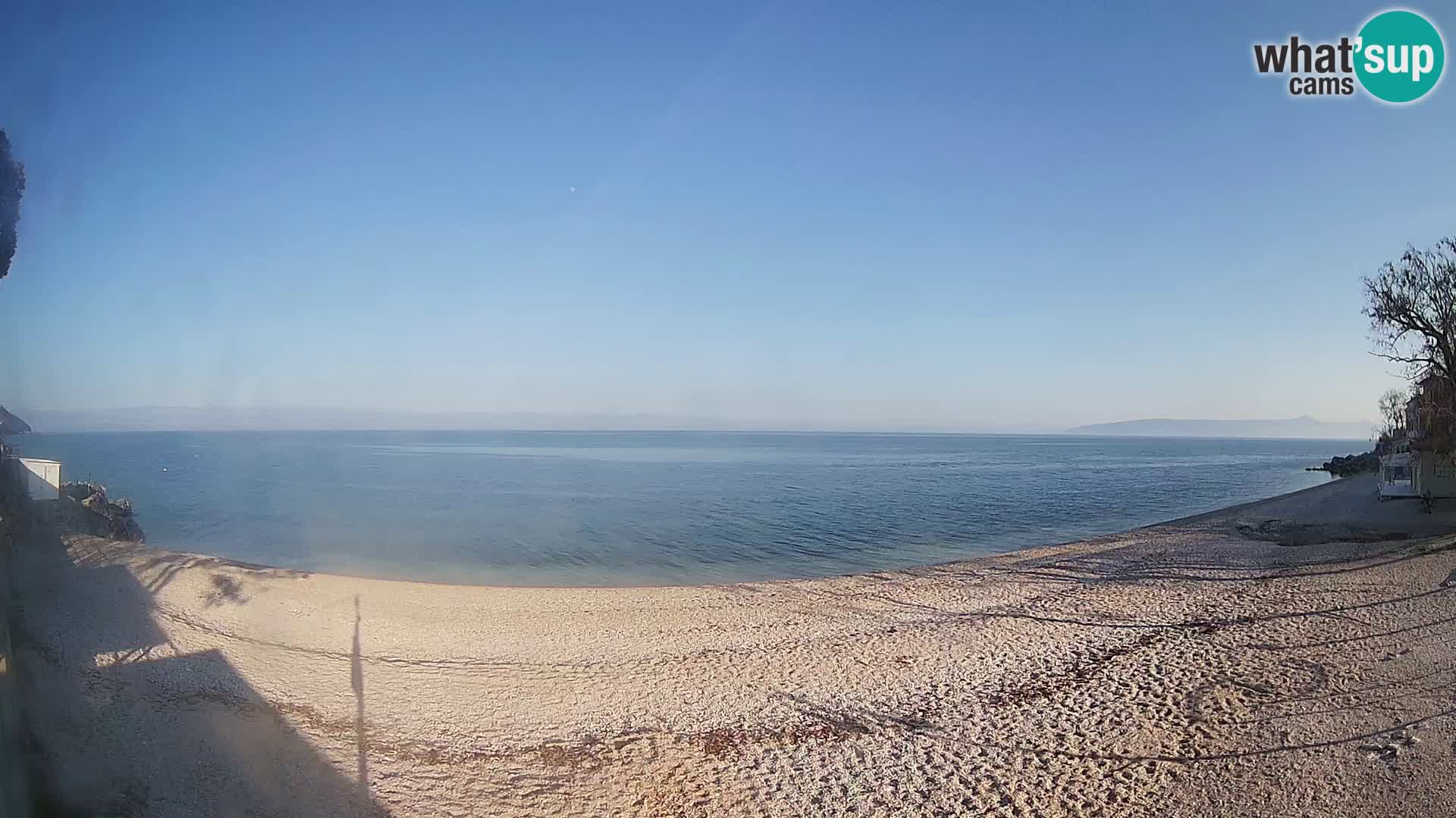 Webcam playa Sv. Ivan | Mošćenička Draga