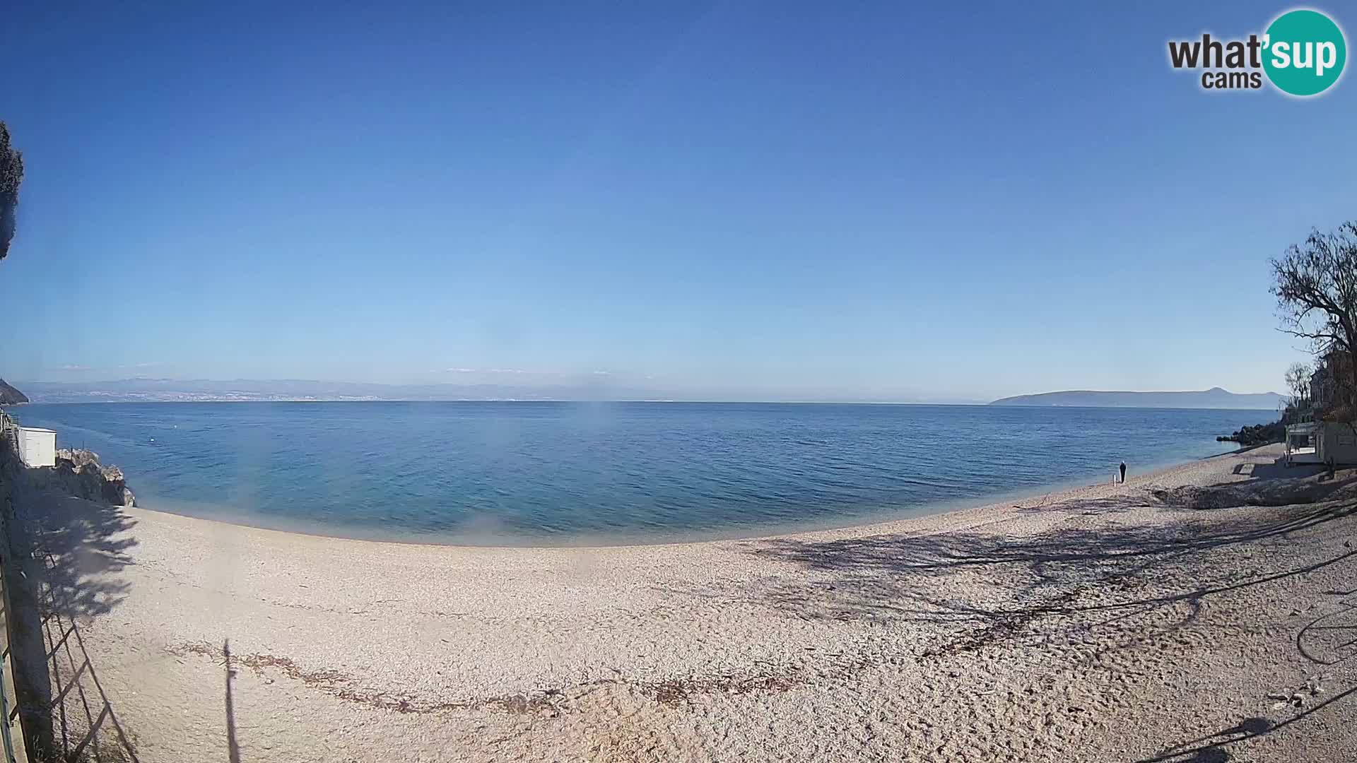 Webcam Sv. Ivan beach | Mošćenička Draga