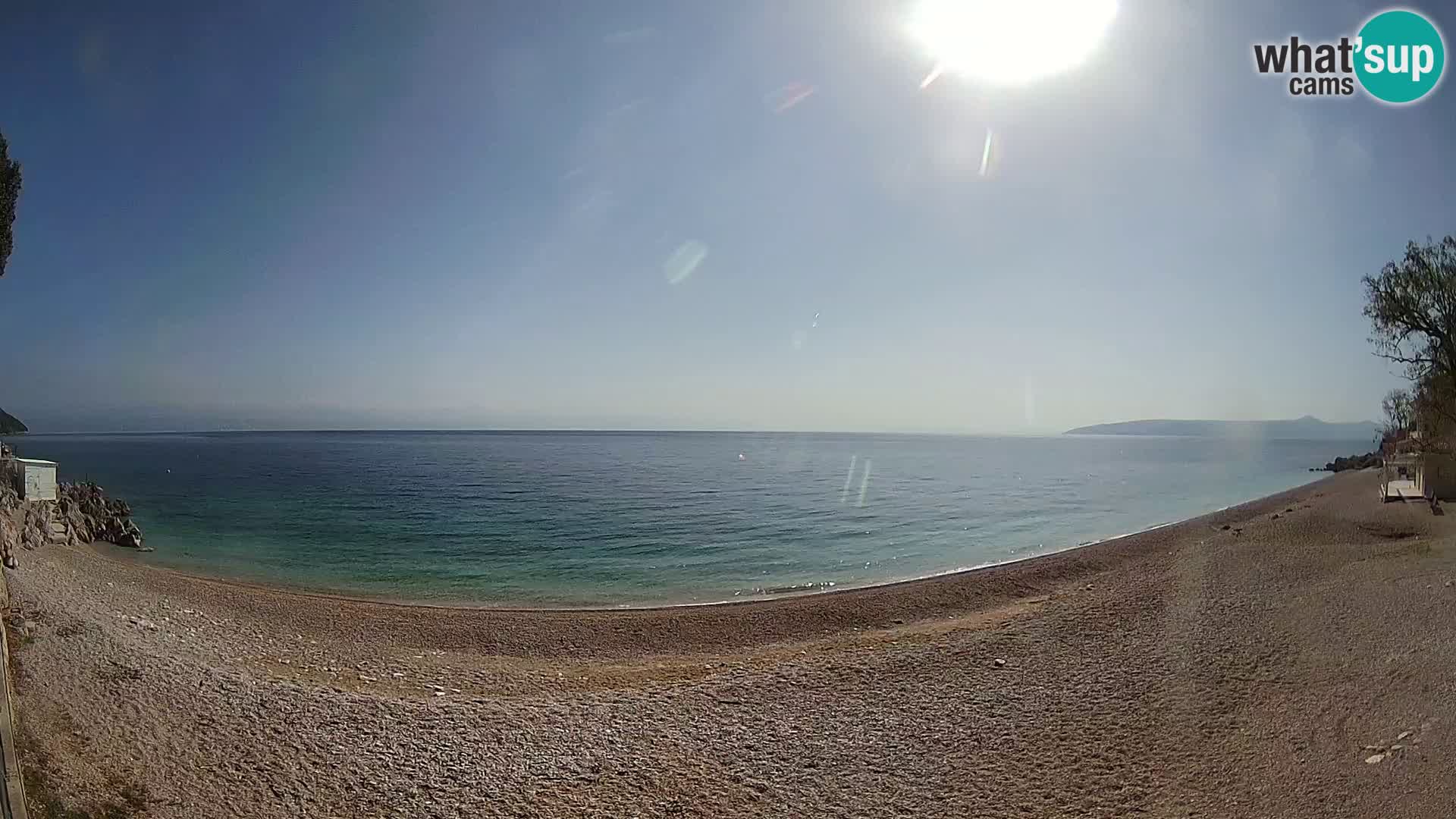 Webcam Sv. Ivan beach | Mošćenička Draga