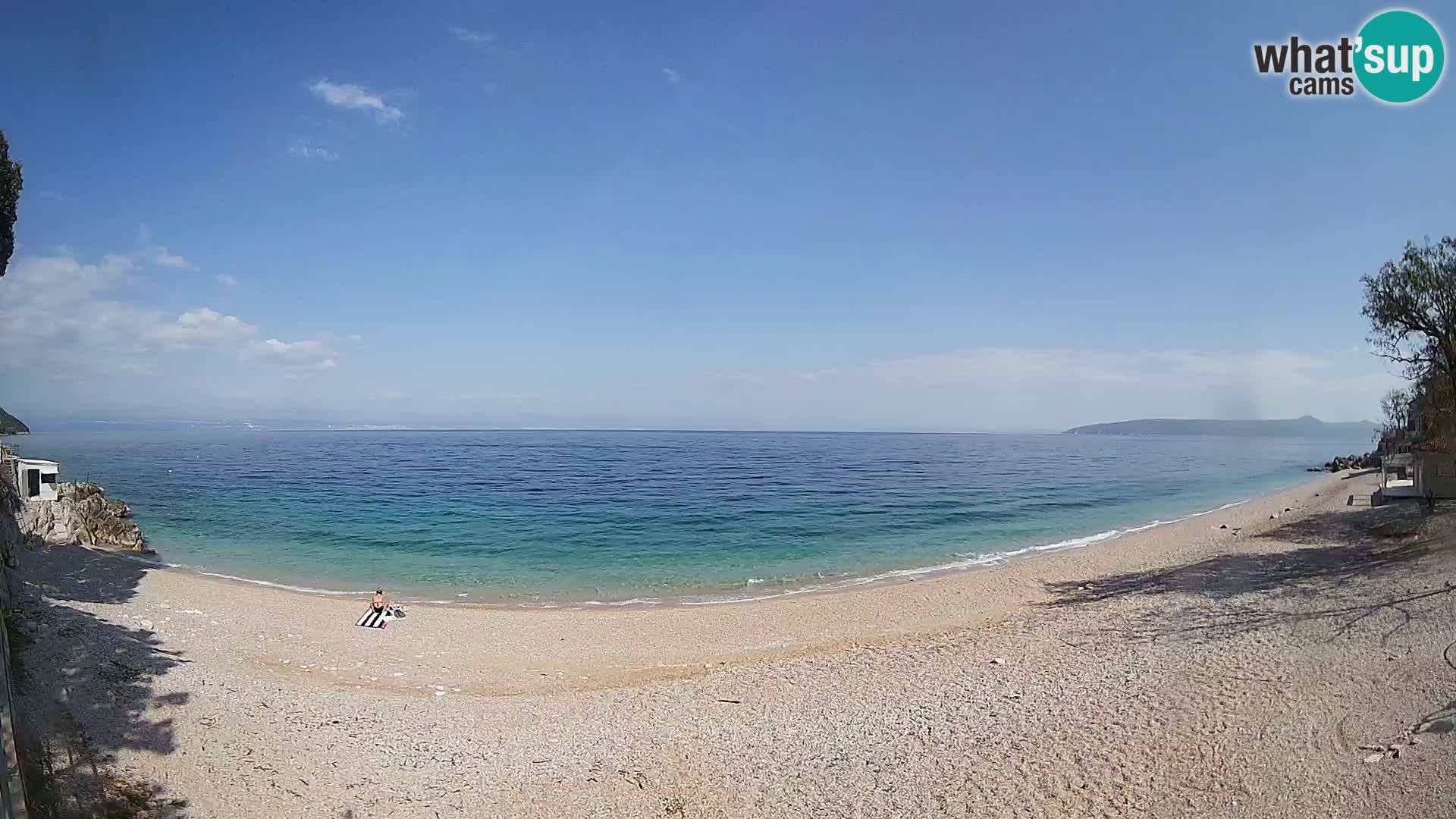 Webcam spiaggia Sv. Ivan | Draga di Moschiena