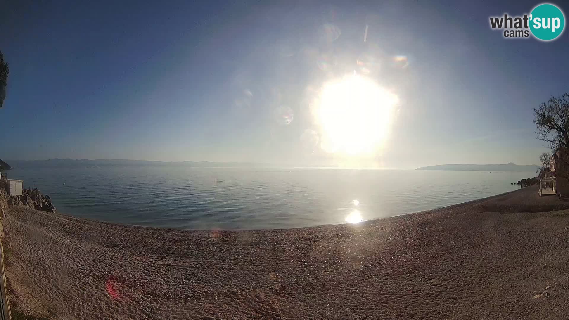 Webcam Sv. Ivan beach | Mošćenička Draga