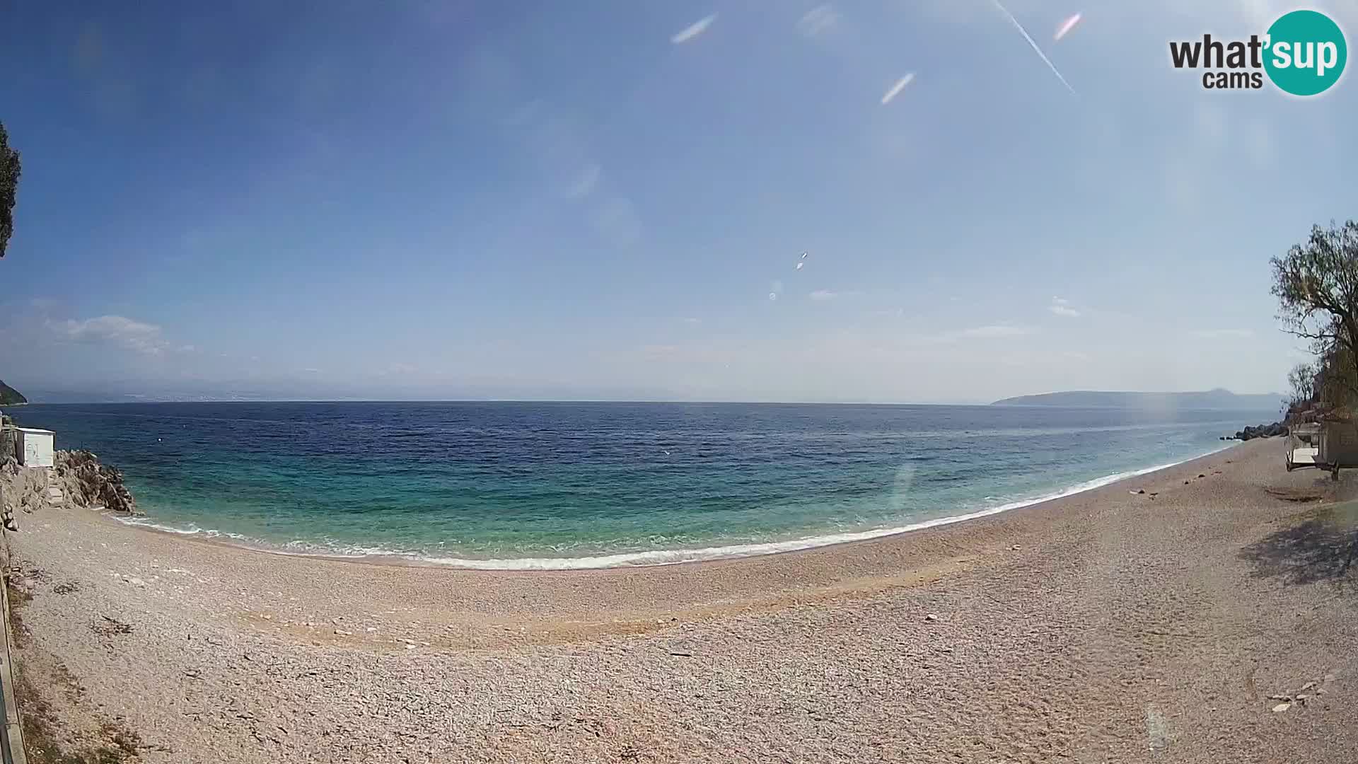 Webcam Sv. Ivan beach | Mošćenička Draga