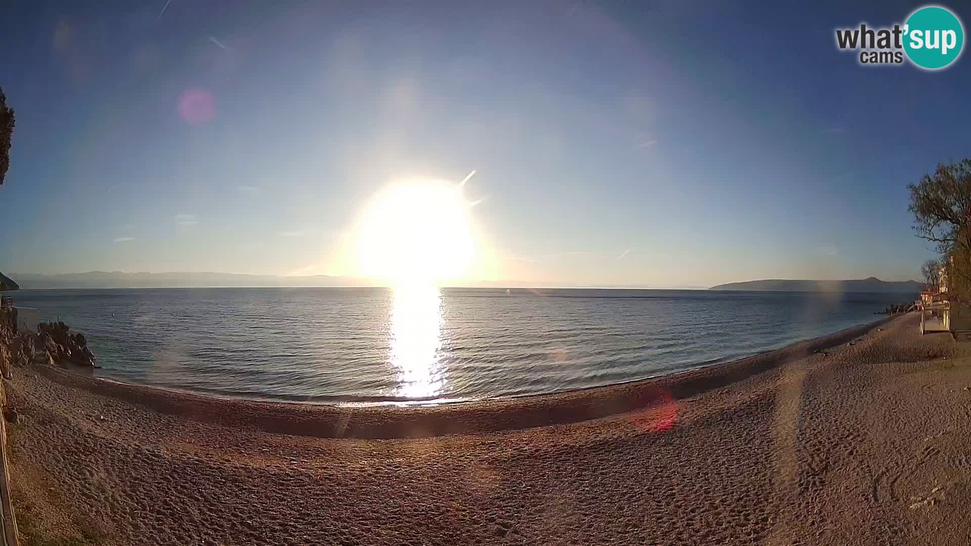 Livecam plage Sv. Ivan | Mošćenička Draga