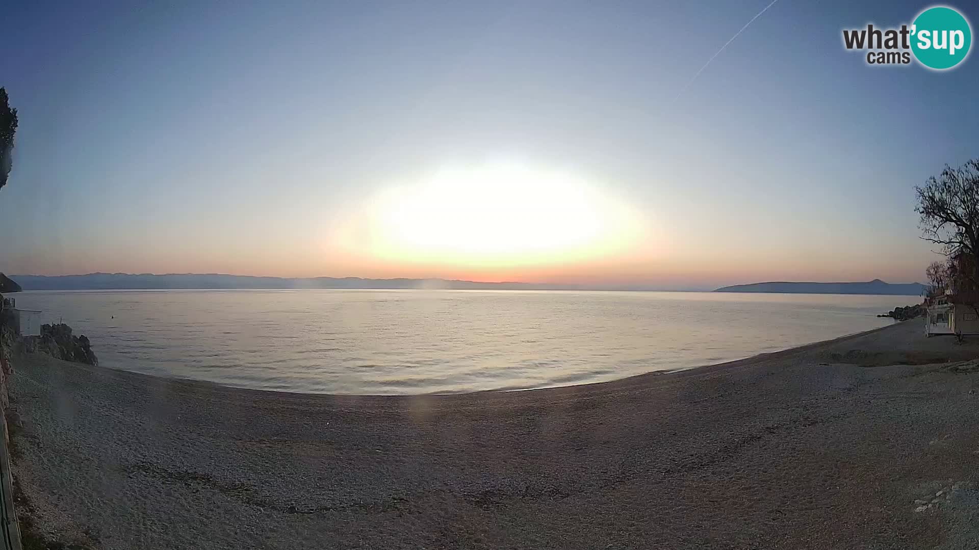 Spletna kamera plaža Sv. Ivan | Mošćenička Draga